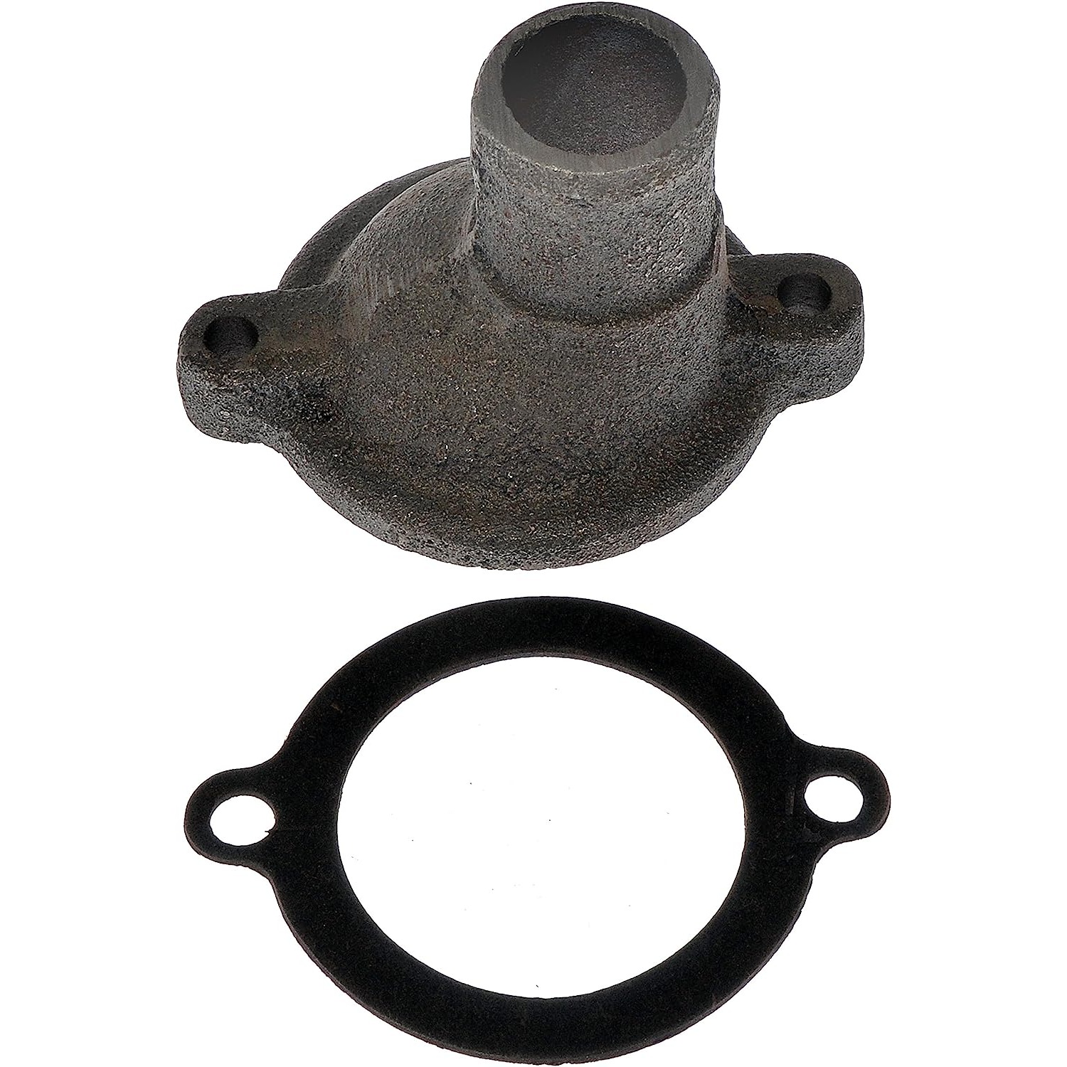 902-5058 Thermostat Housing OE Solutions Series - Coolant Housing/Water Outlet: with Housing and Gasket, 90 Degree Neck Angle - Engine Coolant Thermostat Housing - Thermostat Housing - Engine Coolant Thermostat Housing - Water Outlet - Coolant Bleeder - Coolant Outlet - This replacement engine coolant thermostat housing is engineered to match the fit and durability of the stock thermostat housing on specified vehicles. It is designed to withstand extreme temperature changes to extend service life. - Honda Accord 1989-84, Honda Prelude 1987-83