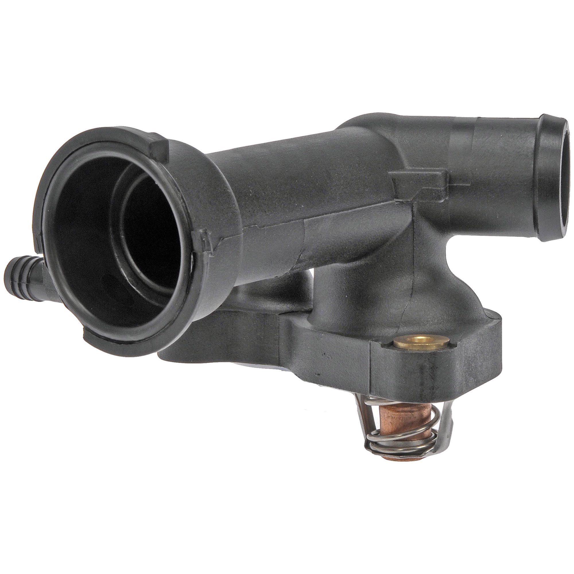 902-5113 Thermostat Housing OE Solutions Series - Dorman 902-5113 Engine Coolant Thermostat Housing Assembly Compatible with Select Mini Models - Integrated Thermostat Housing Assembly - Thermostat Assembly: Includes Housing, Gasket, and Thermostat, 195 Degrees - Thermst Housing Assy - Integrated Thermostat Housing Assembly - Thermostat Housing - This replacement engine coolant thermostat housing assembly is engineered to match the fit and durability of the stock housing assembly on specified vehicles. It is designed to withstand extreme temperature changes to extend service life. - Mini Cooper 2008-02
