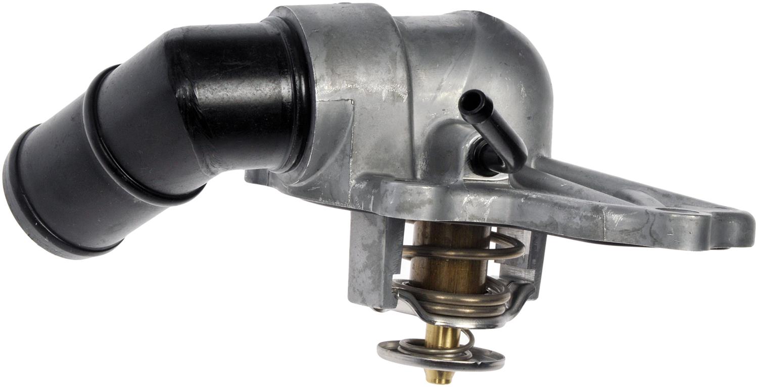 902-5181 Thermostat Housing OE Solutions Series - Dorman 902-5181 Engine Coolant Thermostat Housing Assembly Compatible with Select Hyundai / Kia Models - Integrated Thermostat Housing Assembly - Thermostat Assembly: Includes Housing, Thermostat, and Gasket, 180 Degrees - Thermst Housing Assy - Integrated Thermostat Housing Assembly - Thermostat Housing - This replacement engine coolant thermostat housing assembly is engineered to match the fit and durability of the stock housing assembly on specified vehicles. It is designed to withstand extreme temperature changes to extend service life. - Hyundai Equus 2013-11, Hyundai Genesis 2014-09, Kia Borrego 2011-09