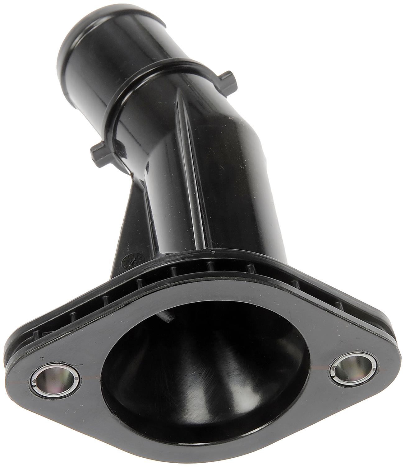 902-5196 Thermostat Housing OE Solutions Series - Coolant Housing/Water Outlet: with Housing - Dorman Water Outlet 902-5196 - Engine Coolant Thermostat Housing - Thermostat Housing - Engine Coolant Thermostat Housing - Coolant Outlet - Coolant Bleeder - Water Outlet - This replacement engine coolant thermostat housing is engineered to match the fit and durability of the stock thermostat housing on specified vehicles. It is designed to withstand extreme temperature changes to extend service life. - Dodge 2014-11, Hyundai 2020-11, Kia 2018-12