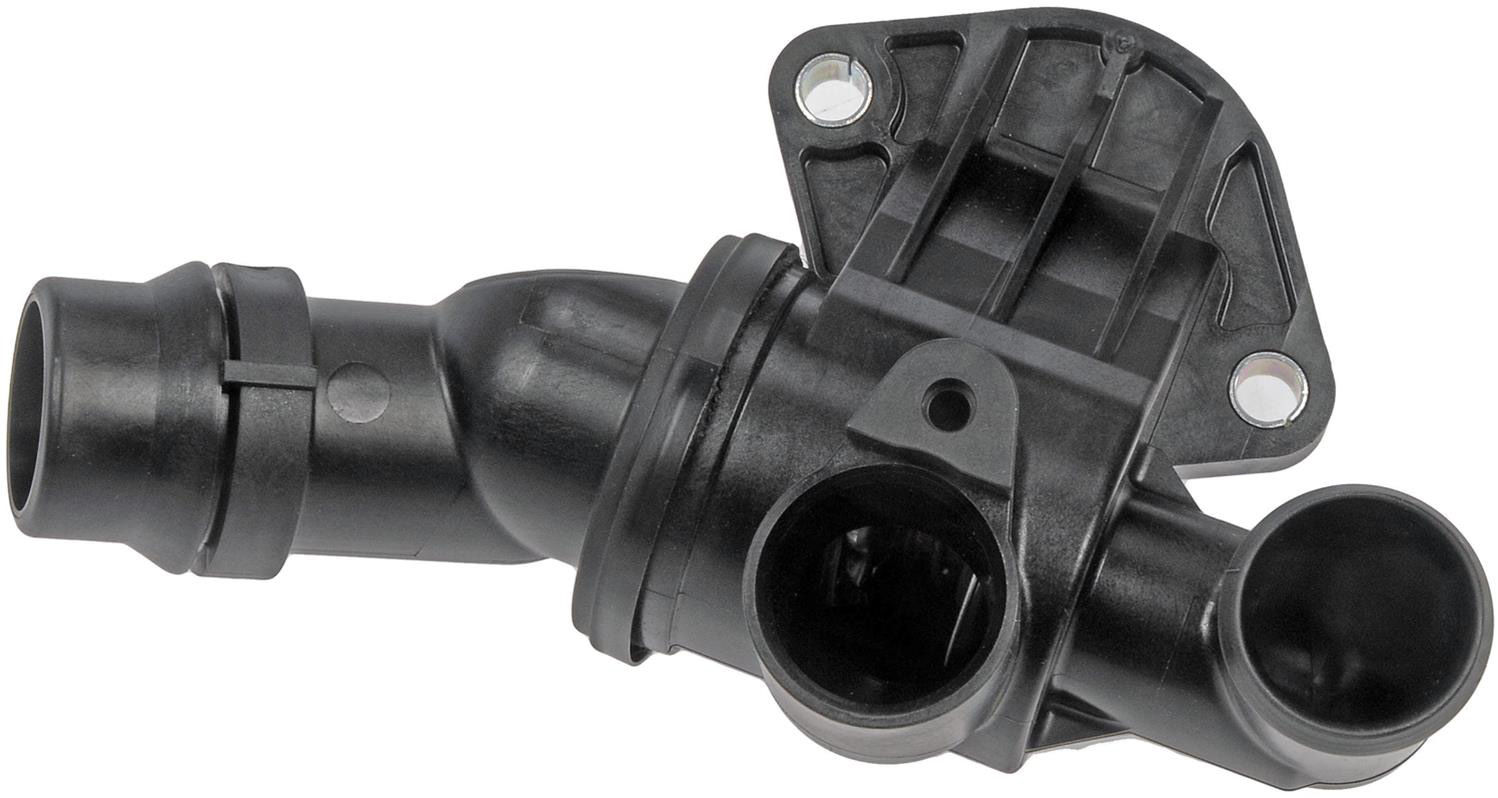 902-5870 Thermostat Housing OE Solutions Series - Integrated Thermostat Housing Assembly - Thermostat Assembly: Includes Housing, Thermostat, and O-Ring, 176 Degrees - Thermst Housing Assy - Integrated Thermostat Housing Assembly - Thermostat Housing - This replacement engine coolant thermostat housing assembly is engineered to match the fit and durability of the stock housing assembly on specified vehicles. It is designed to withstand extreme temperature changes to extend service life. - Audi 2015-08, Seat 2012-07, Volkswagen 2013-12, Volkswagen 2009-08
