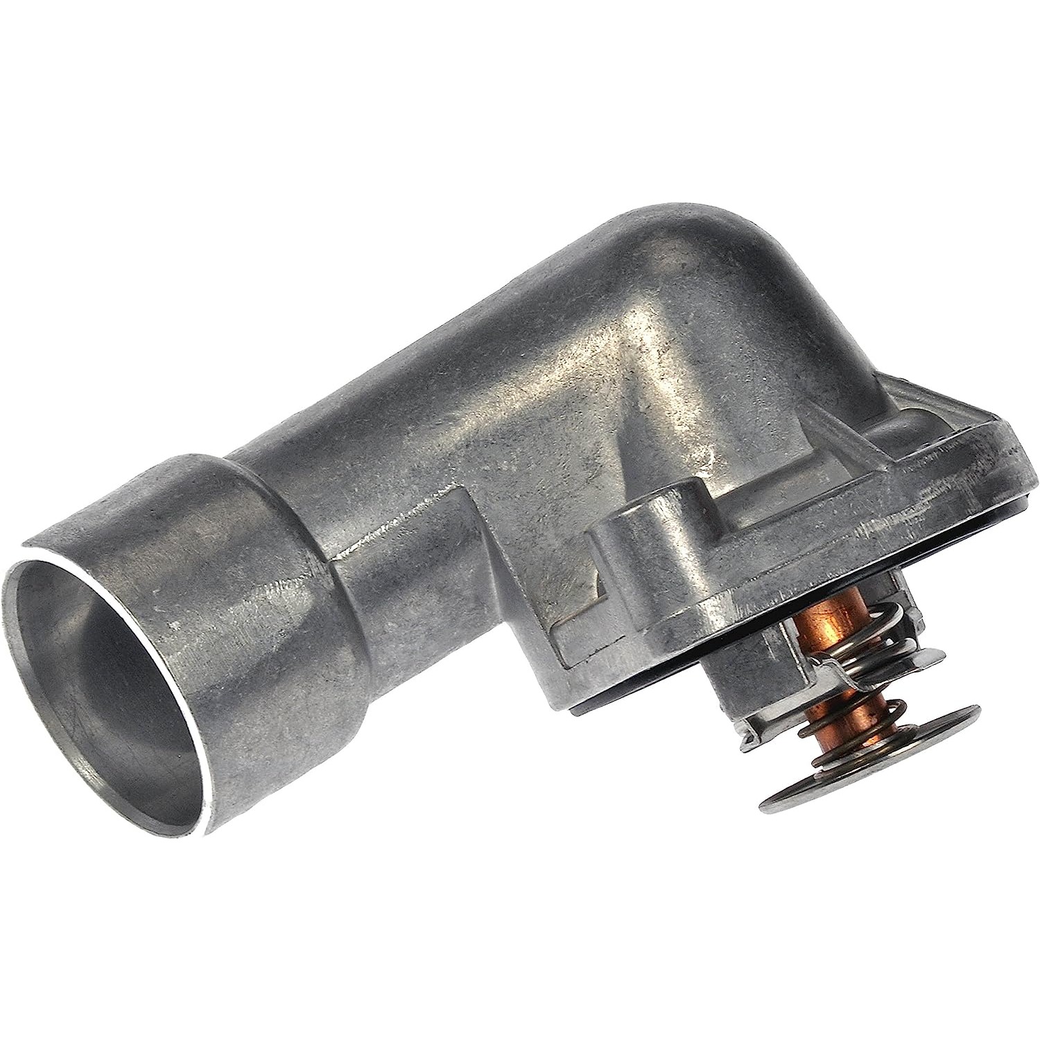 902-691 Thermostat Housing OE Solutions Series - Dorman 902-691 Engine Coolant Thermostat Housing Assembly Compatible with Select Models - Integrated Thermostat Housing Assembly - Thermostat Assembly: Includes Housing, Thermostat, and Gasket, 198 Degrees - Thermst Housing Assy - Integrated Thermostat Housing Assembly - Thermostat Housing - This replacement engine coolant thermostat housing assembly is engineered to match the fit and durability of the stock housing assembly on specified vehicles. It is designed to withstand extreme temperature changes to extend service life. - Cadillac 2004-03, Cadillac 2001-97, Chevrolet 2005-03, Saab 2003-99, Saab 1997-94, Saturn 2005-00