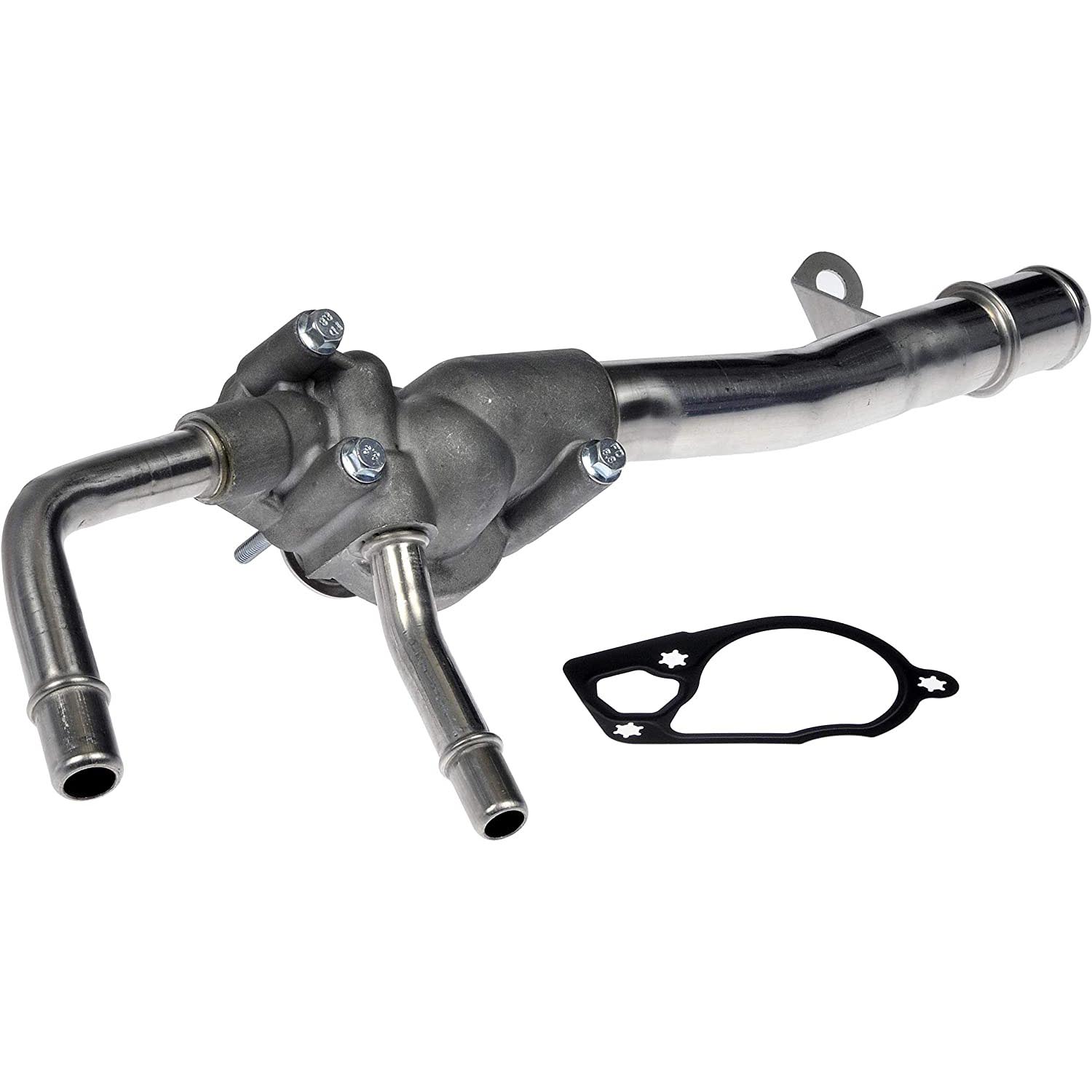 902-692 Thermostat Housing OE Solutions Series - Dorman 902-692 Engine Coolant Thermostat Housing Assembly for Select Models - Engine Coolant Thermostat Housing Assembly - Thermostat Assembly: Includes Housing, Thermostat, Seal, and Bolts, 180 Degrees - Thermst Housing Assy - Engine Coolant Thermostat Housing Assembly - Thermostat Housing - This replacement engine coolant thermostat housing assembly is engineered to match the fit and durability of the stock housing assembly on specified vehicles. It is designed to withstand extreme temperature changes to extend service life. - Buick 2017-08, Chevrolet 2017-09, GMC 2017-07, Saturn 2010-07