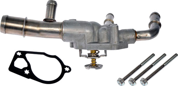 902-693 Thermostat Housing OE Solutions Series - Dorman 902-693 Engine Coolant Thermostat Housing Assembly Compatible with Select Models,Black - Dorman 902-693 Engine Coolant Thermostat Housing Assembly for Specific Models - Integrated Thermostat Housing Assembly - Thermostat Assembly: Includes Housing, Gasket, Thermostat, and Bolt, 180 Degrees - Thermst Housing Assy - Integrated Thermostat Housing Assembly - Thermostat Housing - This replacement engine coolant thermostat housing assembly is engineered to match the fit and durability of the stock housing assembly on specified vehicles. It is designed to withstand extreme temperature changes to extend service life. - Buick 2016-10, Cadillac 2019-10, Chevrolet 2020-08, GMC 2017-10, Pontiac 2009-07, Saturn 2010-07