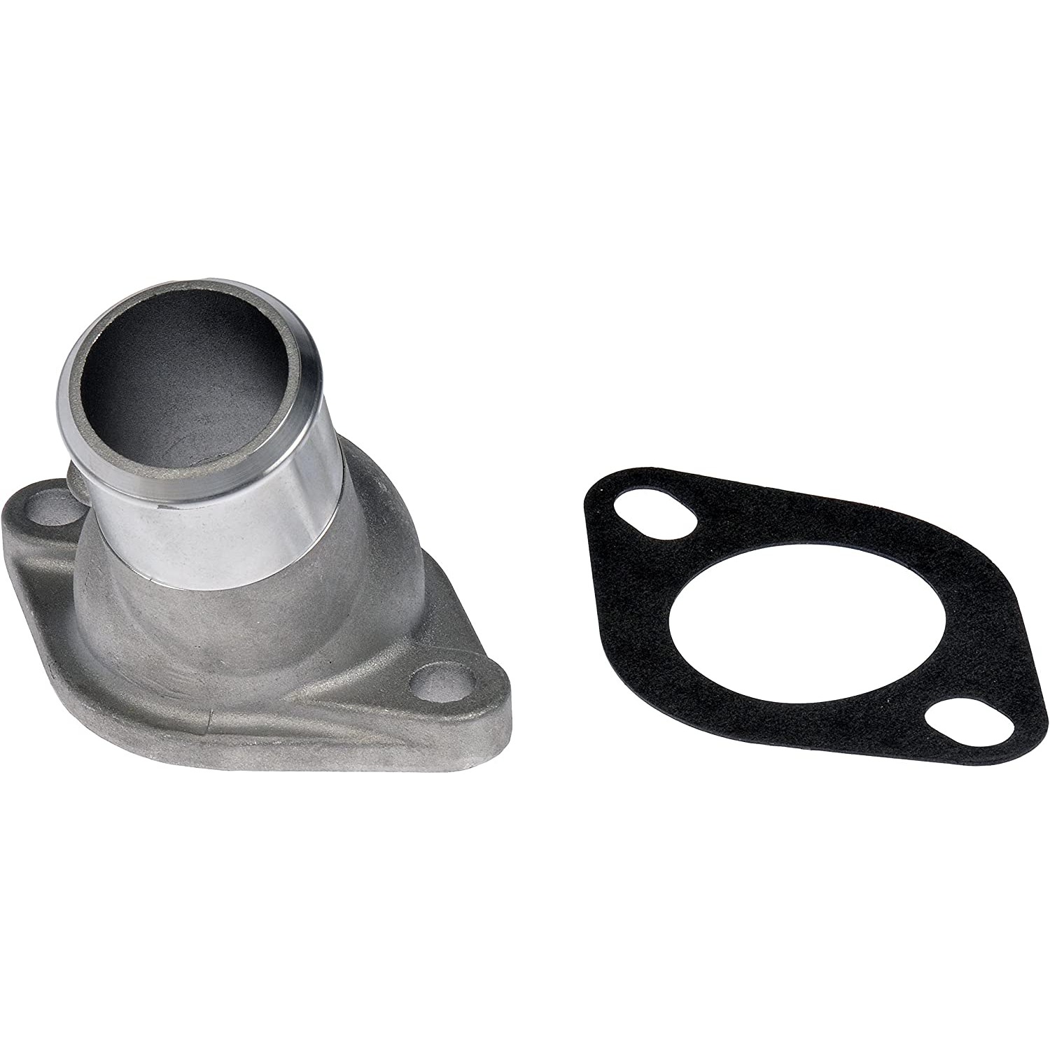 902-694 Thermostat Housing OE Solutions Series - Coolant Housing/Water Outlet: with Housing and Gasket, 60 Degree Neck Angle - DORMAN 1.5" Engine Coolant Thermostat Housing - Dorman 902-694 Engine Coolant Thermostat Housing Compatible with Select Models - Dorman 902-694 Engine Coolant Thermostat Housing for Specific Models - Engine Coolant Thermostat Housing - Thermostat Housing - Engine Coolant Thermostat Housing - Coolant Bleeder - Water Outlet - Coolant Outlet - This replacement engine coolant thermostat housing is engineered to match the fit and durability of the stock thermostat housing on specified vehicles. It is designed to withstand extreme temperature changes to extend service life. - Cadillac 1992-90, Chevrolet 1996-88, GMC 1996-88, Isuzu 1996-93