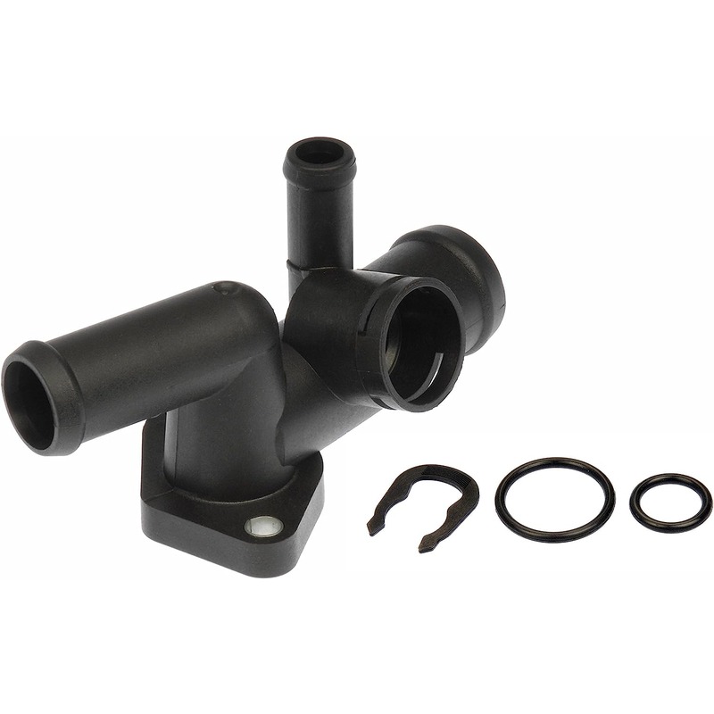 902-702 OE Solutions Series Coolant Bypass Line - Direct Fit - Dorman 902-702 Engine Coolant Water Outlet Compatible with Select Audi / Volkswagen Models - Engine Coolant Water Outlet - Water Outlet - Engine Coolant Water Outlet - Coolant Flange - Coolant Tube - Coolant Outlet - Coolant Pipe - Coolant Filler Neck - Thermostat Housing - This replacement engine coolant water outlet is engineered to match the fit and durability of the stock engine coolant water outlet on specified vehicles. It is designed to withstand extreme temperature changes to extend service life. - Audi TT 2006-03, Volkswagen Golf 2006-02, Volkswagen Jetta 2010, Volkswagen Jetta 2005-02