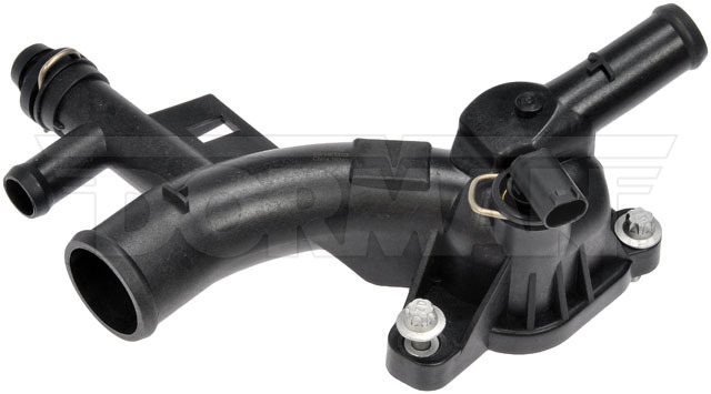 902-846 OE Solutions Series Water Outlet - Direct Fit, Sold individually - Dorman 902-846 Engine Coolant Water Outlet Compatible with Select Buick/Chevrolet Models - Dorman 902-846 Engine Coolant Water Outlet for Specific Buick / Chevrolet Models - Engine Coolant Water Outlet with Sensor - Engine Coolant Water Outlet With Sensor - Water Outlet - Engine Coolant Water Outlet With Sensor - Coolant Filler Neck - Coolant Flange - Coolant Outlet - Thermostat Housing - Coolant Tube - Coolant Pipe - This replacement engine coolant water outlet is engineered to match the fit and durability of the stock engine coolant water outlet on specified vehicles. It is designed to withstand extreme temperature changes to extend service life. - Buick 2019-13, Chevrolet 2020-11