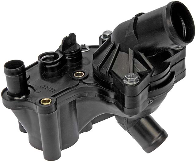 902-860 Thermostat Housing OE Solutions Series - Dorman 902-860 Engine Coolant Thermostat Housing Assembly for Specific Ford / Mercury Models - Engine Coolant Thermostat Housing Assembly - Thermostat Assembly: Includes Housing, Gasket, Bolts, and Sensor Clip - Thermst Housing Assy - Engine Coolant Thermostat Housing Assembly - Thermostat Housing - This replacement engine coolant thermostat housing assembly is engineered to match the fit and durability of the stock housing assembly on specified vehicles. It is designed to withstand extreme temperature changes to extend service life. - Ford Explorer 2010-02, Ford Explorer Sport Trac 2010-07, Mercury Mountaineer 2010-02