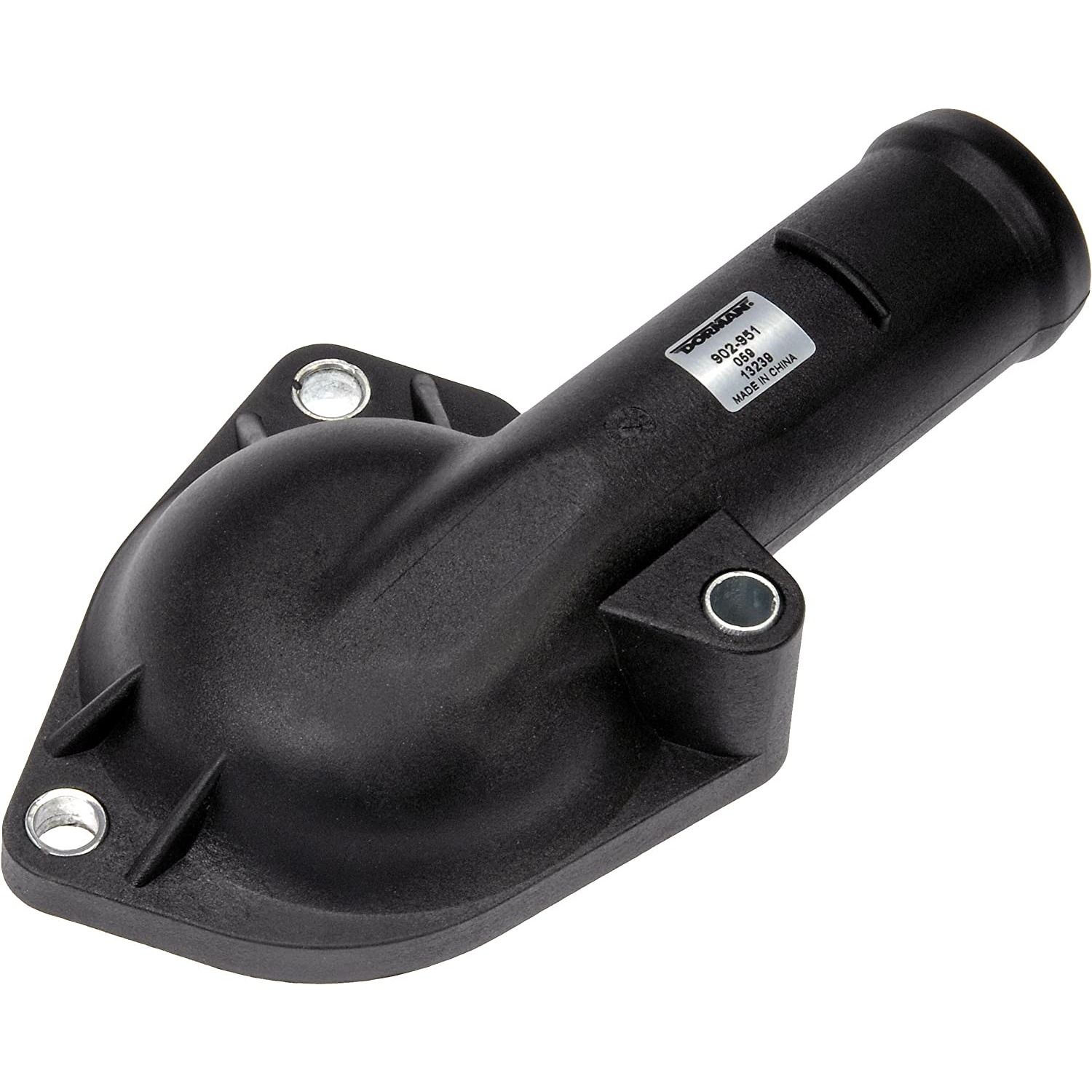 902-951 Thermostat Housing OE Solutions Series - Coolant Housing/Water Outlet: with Water Outlet, 90 Degree Neck Angle - Engine Coolant Thermostat Housing - Thermostat Housing - Engine Coolant Thermostat Housing - Coolant Outlet - Water Outlet - Coolant Bleeder - This replacement engine coolant thermostat housing is engineered to match the fit and durability of the stock thermostat housing on specified vehicles. It is designed to withstand extreme temperature changes to extend service life. - Volkswagen 2000-92