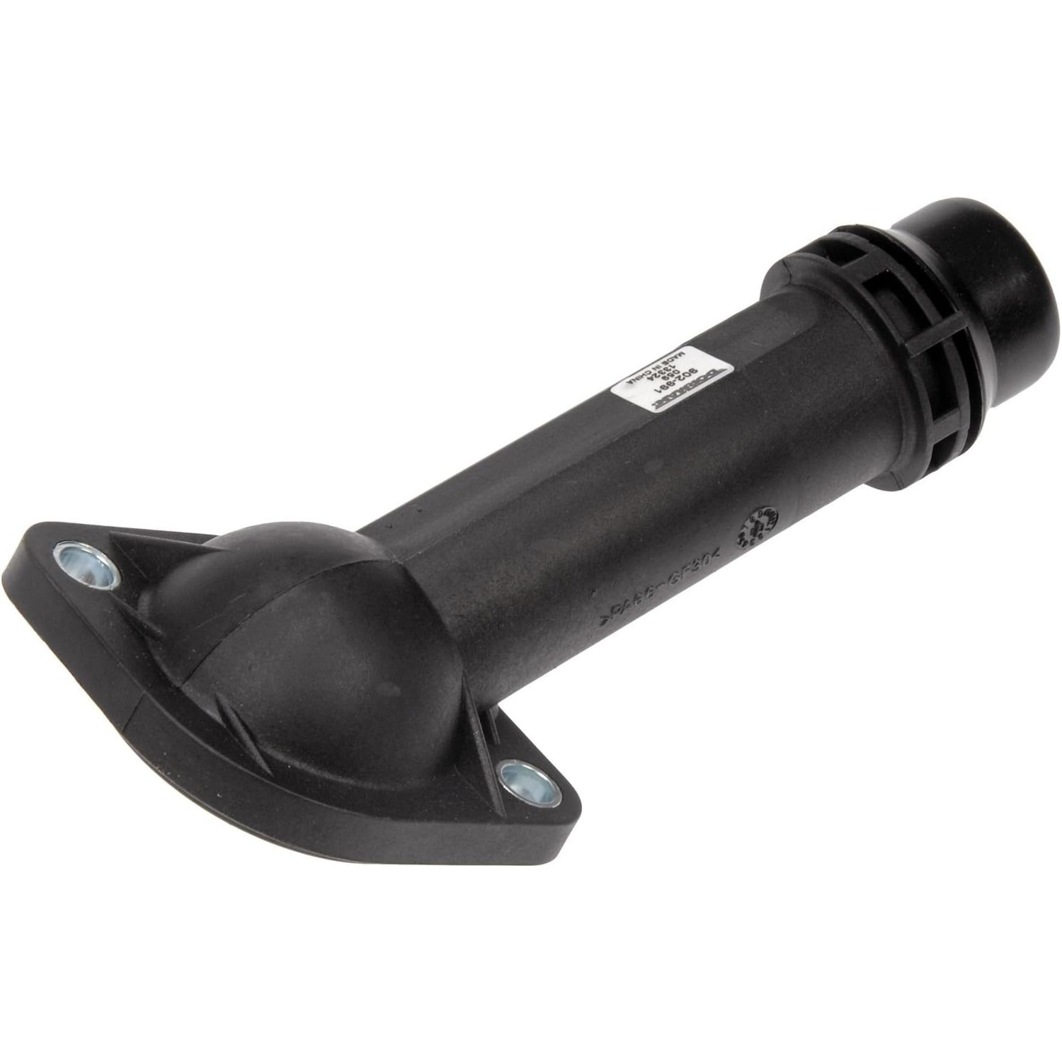 902-991 Thermostat Housing OE Solutions Series - Coolant Housing/Water Outlet: with Water Outlet and O-Ring, 45 Degree Neck Angle - Dorman 902-991 Water Outlet - Engine Coolant Thermostat Housing - Thermostat Housing - Engine Coolant Thermostat Housing - Coolant Outlet - Water Outlet - Coolant Bleeder - This replacement engine coolant thermostat housing is engineered to match the fit and durability of the stock thermostat housing on specified vehicles. It is designed to withstand extreme temperature changes to extend service life. - Audi 2008-97, Volkswagen 2005-99