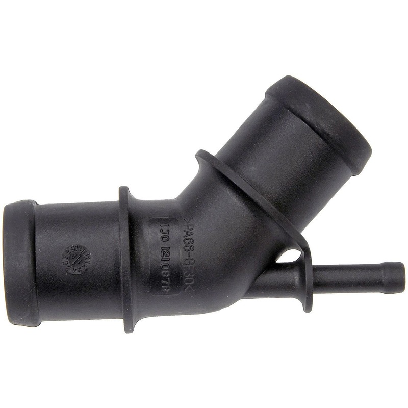 902-996 OE Solutions Series Cooling Hose Connector - Coolant Connector - Coolant Hose Connector - Coolant Hose Coupler - Heater Hose Connector - Coolant Hose Coupling - This radiator coolant hose connector is designed to match the appearance and function of the original hardware on specified applications. Made of quality materials, it is engineered for reliable performance and durability. - Audi 2010-04, Audi 1997, Volkswagen 2017-02 - Coolant Hose Connector - Dorman 902-996 Radiator Coolant Hose Connector Compatible with Select Audi / Volkswagen Models