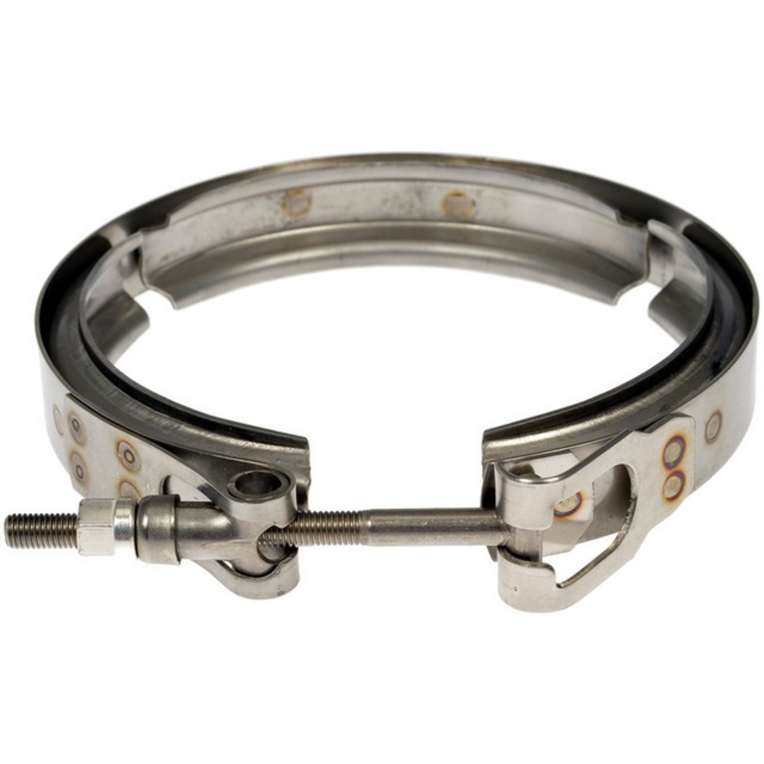 903-300 OE Solutions Series Exhaust Clamp - Direct Fit, Sold individually - Dorman 903-300 Exhaust Pipe Clamp Compatible with Select Chevrolet / GMC Models - Dorman Exhaust Clamp 903-300 - Exhaust Clamp - Exhaust Pipe Clamp - Exhaust Bracket - Exhaust Line Clamp - This direct replacement exhaust clamp matches the fit and function of the original equipment clamp. Manufactured from quality materials for a long service life, it has undergone industry standard testing to ensure reliable performance. - Chevrolet 2009-90, GMC 2009-90 - Exhaust Pipe Clamp