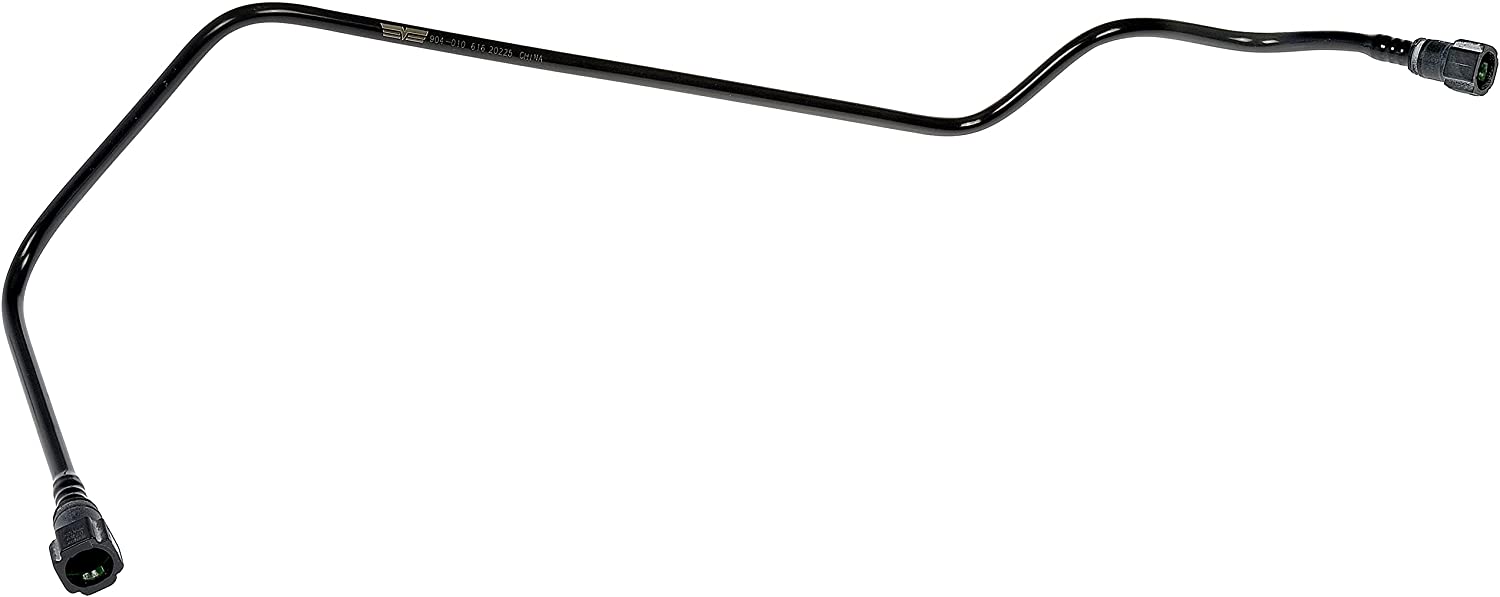 904-010 Fuel Line, 0.24 in. ID; 0.32 in. OD Black, Plastic, OE Solutions Series - Dorman 904-010 Fuel Line Compatible with Select Chevrolet/GMC Models - Dorman 904-010 Fuel Line for Specific Chevrolet / GMC Models - Dorman Fuel Hose 904-010 - Engine Fuel Line - Engine Fuel Line - Fuel Tubing - Fuel Line Repair - Bulk Fuel Line - Nylon Fuel Line - This replacement fuel line is made to safely transfer fuel and endure in tough underhood and undercar conditions. - Chevrolet 2003-00, GMC 2003-00 - Nylon Fuel Line: 6 mm ID, 33" Long