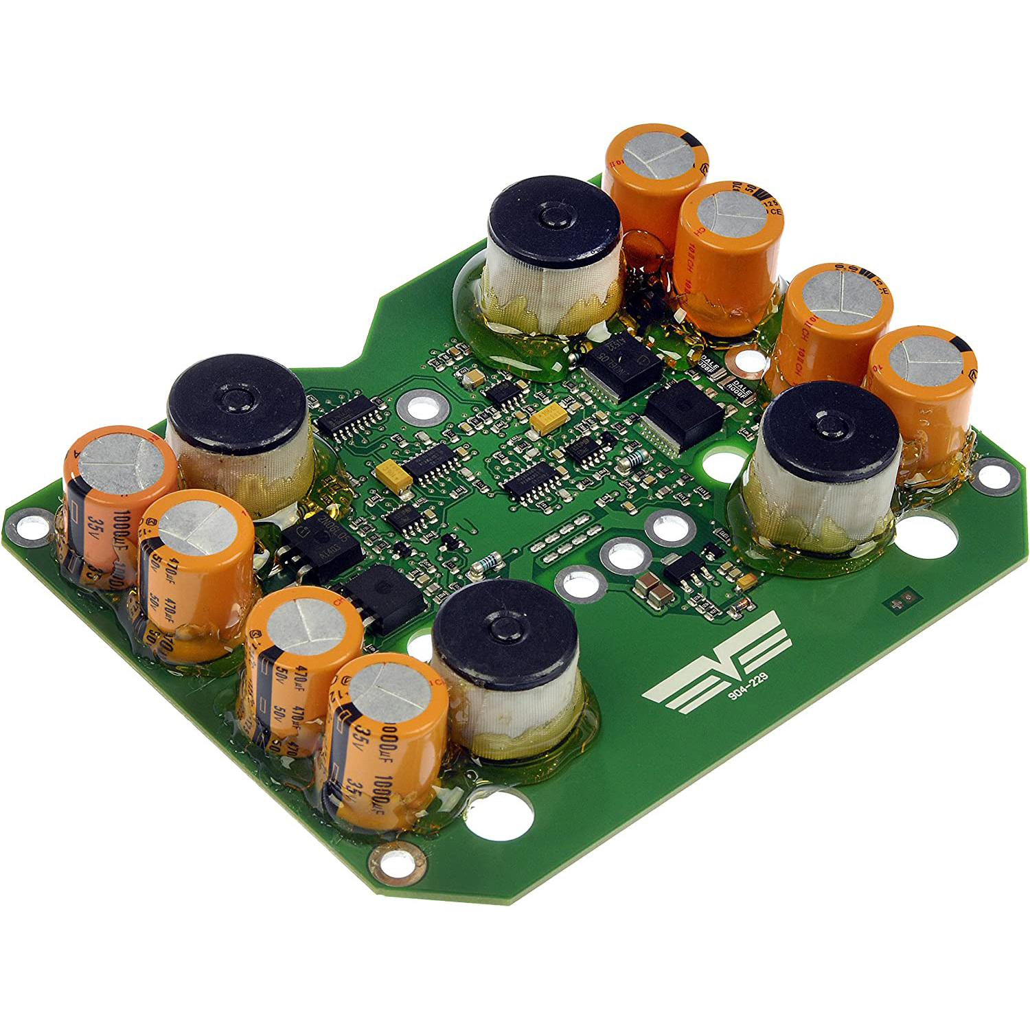 904-229 Direct Fit Diesel Fuel Injector Driver Module, Sold Individually - Dorman 904-229 Fuel Injection Control Module Repair Kit - No Flash Required Compatible with Select Models (OE FIX) - DORMAN Fuel Injector Control Module Repair Kit for Ford - Dorman - OE Solutions Fuel Injector Control Module 904-229 - Fuel Injection Control Module Repair Kit - No Flash Required - INJECTION CTRL MOD - Fuel Injection Control Module Repair Kit - No Flash Required - Fuel Control Module - FICM - The FICM on certain Ford and Navistar vehicles is mounted in a location where it's exposed to constant heat and vibration, often causing the internal inverter board to stop working properly. When that happens, the only replacement available from the OEM is a complete module assembly, with a housing, controller board and power board, that needs to re-initialized to the vehicle using proprietary programming tools. This Dorman OE FIX fuel injector control module repair directly replaces only the inverter board to reduce the overall repair cost as well as avoid having to program the module, allowing for a DIY repair. This improved component also features an additional securing compound that helps control vibrations and make it less likely to fail the same way again. - Ford Motor Company 2010-03, General Motors 2008-06, Navistar 2009-04