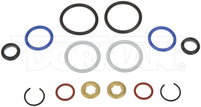 904-230 OE Solutions Series O-Ring - Direct Fit, Set of 8 - Dorman Fuel Injector O-Ring 904-230 - DORMAN Fuel Injector O-Ring Kit - Fuel Injector O-Ring Kit - Injector Seal Kit - Fuel Injector O-Ring Kit - Fuel Injector Seal Kit - This fuel injector O-ring kit features all the O-rings required for a full replacement for the specified engine. These O-rings are made from durable materials to withstand exposure to extreme temperatures, fuel and oil. - Ford 2010-03