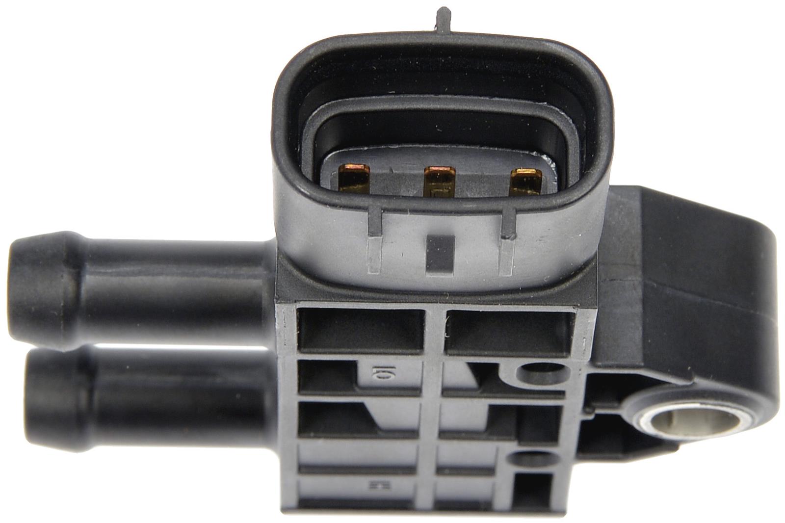 904-475 Direct Fit Exhaust Gas Differential Pressure Sensor, Sold Individually - Differential Pressure Sensor - Diff Pressure Sensor - Differential Pressure Sensor - Exhaust Gas Differential Pressure Sensor - This DPF differential pressure sensor is designed to match the fit and function of the original part on specified makes, years and models, and is engineered for reliable performance and durability. - Dodge 2012-07, Ram 2012-11 - Dorman 904-475 Exhaust Gas Differential Pressure Sensor Compatible with Select Dodge/Ram Models - Dorman Exhaust Gasket Differential Pressure Sensor 904-475