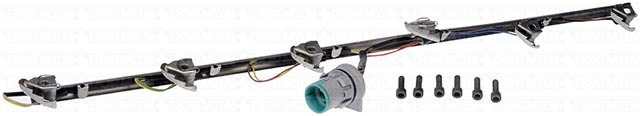 904-476 Injector Wiring Harness - Dorman 904-476 Injector Wiring Harness Compatible with Select IC Corporation / International Models - Dorman Fuel System (FI) Wire Harness 904-476 - DORMAN Injector Wiring Harness for International - Gray - Injector Harness - Injector Wiring Harness - Glow Plug Harness - This replacement fuel injector harness matches the fit and function of the original equipment part to restore proper operation of the injection system. Made of quality materials, it features full insulated electrical connectors to prevent corrosion. - IC Corporation 2004-01, International 2004-99 - Injector Wiring Harness