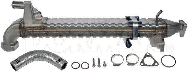 904-5023 HD Solutions Series EGR Cooler - Stainless Steel, Sold individually - DORMAN 28.2" Exhaust Gas Recirculation Cooler - Dorman EGR Cooler 904-5023 - Heavy Duty Exhaust Gas Recirculation Cooler Kit