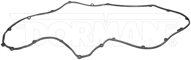 904-5516 Valve Cover Gasket, 12.8L, 6Cyl HD Solutions Series - DORMAN Engine Valve Cover Gasket for Volvo - Black - Dorman Valve Cover Gasket 904-5516 - Engine Valve Cover Gasket - Rubber Valve Cover Gasket Set: Exact Fit, 1 Piece - Valve Cover Gasket - Engine Valve Cover Gasket - Engine Gasket - Gasket - This valve cover gasket is designed to precisely match the original equipment gasket for specific engine applications. Made of durable materials, this gasket provides a long-lasting seal under extreme underhood conditions. - Volvo 2021-17