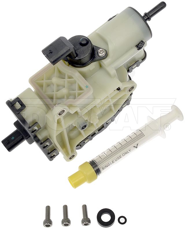 904-608 Diesel Emissions Fluid (DEF) Pump - Sold individually - DEF Pump - Diesel Emission Fluid Pump - Urea Tank Pump - DEF Tank Pump - Diesel Fluid Pump - Fluid Pump - Urea Pump - This diesel exhaust fluid (DEF) pump matches the fit and function of the original part. Designed as a plug-and-play replacement, this DEF pump has undergone extensive testing and is made of quality components for reliable service. - Freightliner 2018-10, Mercedes-Benz 2018-07, Volkswagen 2018-07 - Diesel Emission Fluid Pump - Dorman 904-608 Diesel Emission Fluid Pump Compatible with Select Mercedes-Benz/Volkswagen Models - Dorman Diesel (DEF) Pump 904-608
