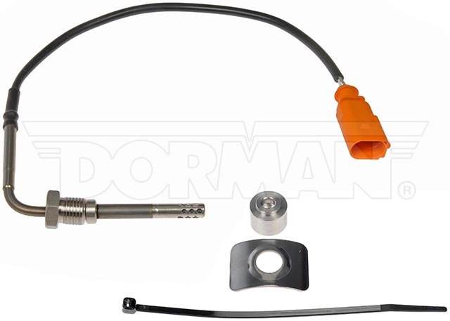 904-711 EGT Sensor - Dorman Exhaust Gas Temperature (EGT) Sensor 904-711 - Exhaust Gas Temperature Sensor - Exhaust Temp Sensor - Exhaust Gas Temperature Sensor - Exhaust Sensor - Temperature Sensor - EGT sensors frequently seize in the exhaust bung, making replacement difficult and damaging the bung. This Dorman OE FIX solution directly replaces the sensor and comes with a bung repair kit just in case. - Audi Q7 2016-08