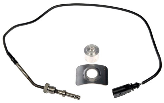 904-765 OE Solutions Series EGT Sensor - Exhaust Gas Temperature Sensor - Exhaust Temp Sensor - Exhaust Gas Temperature Sensor - Exhaust Sensor - Temperature Sensor - Need to replace an EGT sensor? This sensor is a direct replacement for the original equipment sensor on specific vehicles. Also keep in mind that these EGT sensors frequently seize in the exhaust bung, making replacement difficult and damaging the bung. This Dorman OE FIX solution also comes with a bung repair kit, which allows you to weld in a new bung if necessary, rather than replacing the entire exhaust pipe. - Audi 2009-04, Volkswagen 2009-04