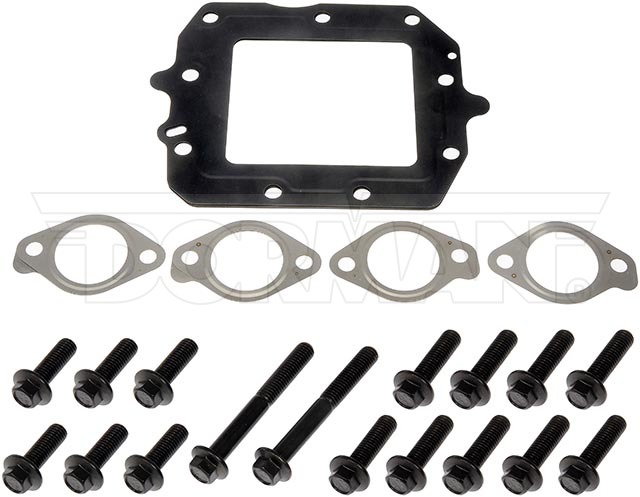 904-9410 HD Solutions Series EGR Valve Gasket - Direct Fit - DORMAN Exhaust Gas Recirculation Valve Gasket Kit - Steel - Heavy Duty Exhaust Gas Recirculation Cooler Gasket Kit
