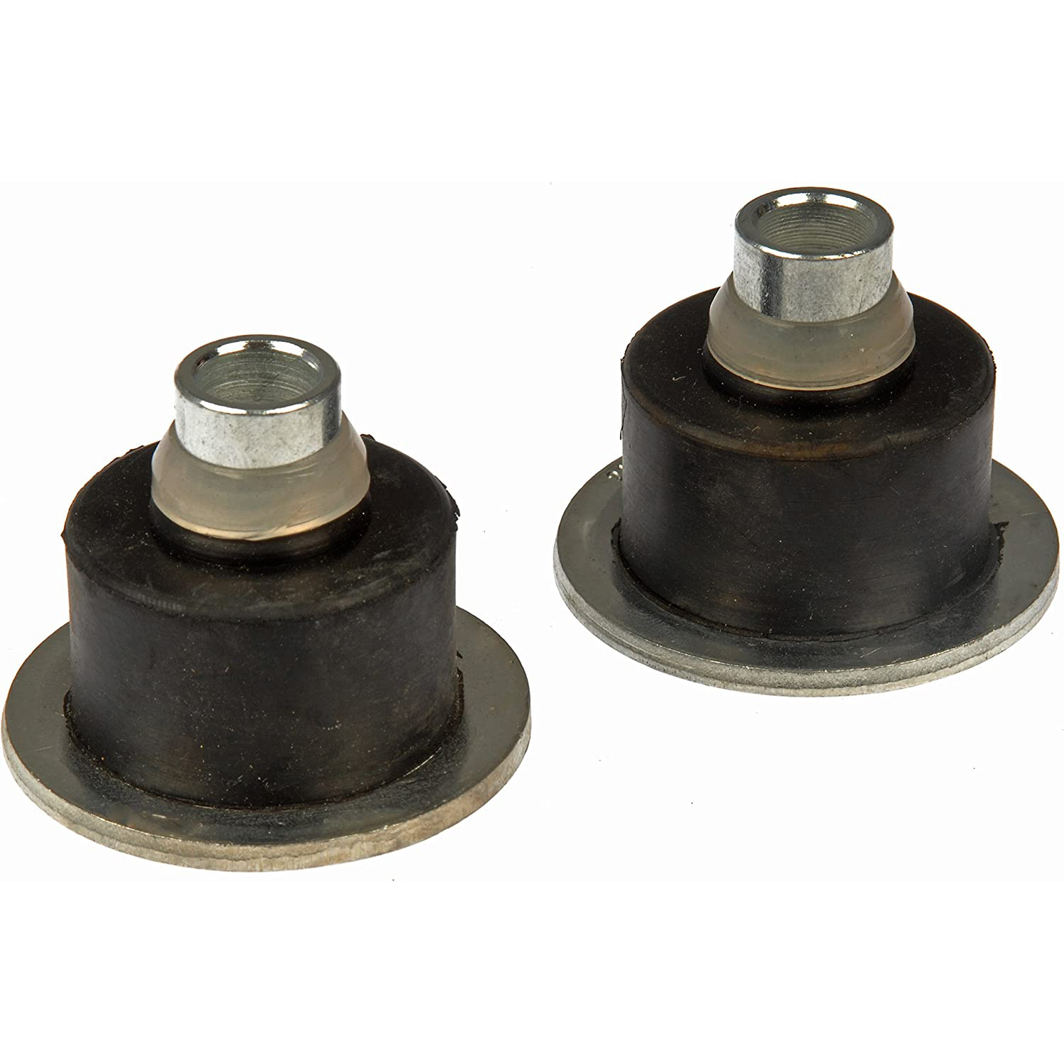 905-500 Shock Mount Insulator - Direct Fit - Dorman 905-500 Front Upper Shock Mount Insulator Compatible with Select Models, 2 Pack - DORMAN Front Upper Shock Mount Insulator for Chevy - Black - Dorman Shock Mount Insulator 905-500 - Shock Mount Insulatr - Shock Mount Insulator - Coil Spring Isolator - This shock mount insulator is precision-engineered and rigorously tested to provide reliable replacement for the original equipment on specific vehicles. - Cadillac 2006-02, Chevrolet 2022-99, GMC 2022-99, Hummer 2010-03 - Upper Shock Mounting Bushing Insulator