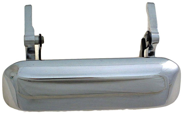 90696 Help Series Tailgate Handle, Chrome Steel - Dorman 90696 Tailgate Handle Compatible with Select Ford Models, Chrome - Dorman Tailgate Handle 90696 - Tailgate Handle - Tailgate Handle - Exterior Tailgate Handle - This tailgate handle matches the fit and function of the original handle in specific vehicles. Constructed of durable materials, this handle is manufactured to quality standards to ensure reliability over the long haul. - Ford Ranger 2011-98
