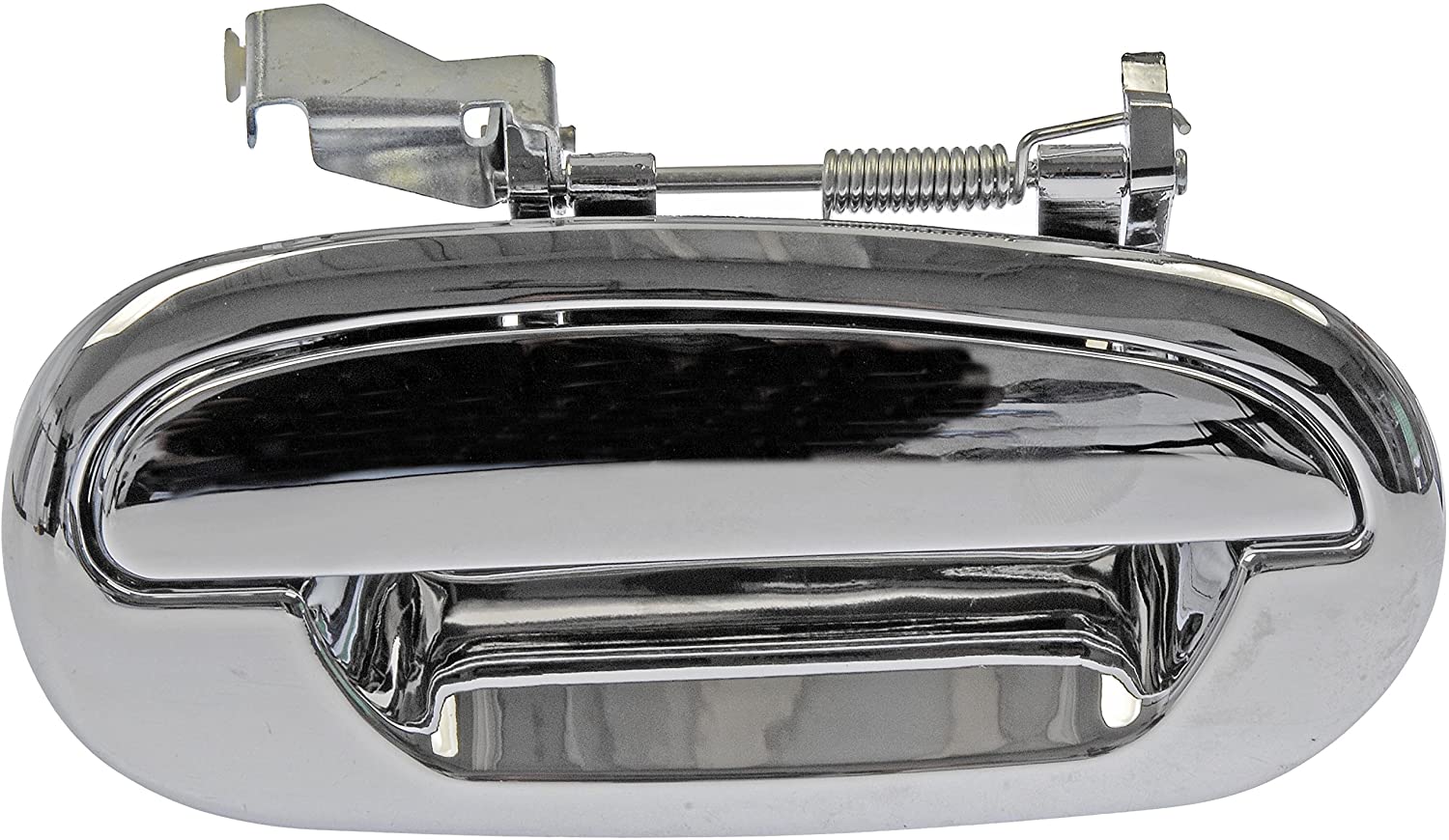 91079 Front, Passenger Side Chrome Exterior Door Handle, Without Key Hole, Help Series - Dorman 91079 Front Passenger Side Exterior Door Handle Compatible with Select Ford Models, Chrome - Dorman - HELP Exterior Door Handle 91079 - EXTERIOR DOOR HANDLE - Exterior Door Handle Front Right - Outside Door Handle - Want a new exterior door handle that matches the original, for far less than going back to the dealership? This replacement door handle was engineered to match the fit and appearance of the stock handle on specific vehicle years, makes and models. - Ford 2004-97