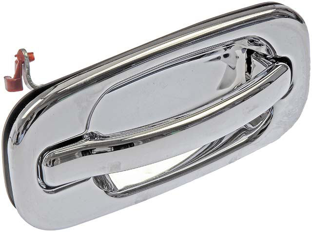 91128 Front, Passenger Side Chrome Exterior Door Handle, Without Key Hole, Help Series - Dorman 91128 Front Passenger Side Exterior Door Handle Compatible with Select Chevrolet / GMC Models, Chrome - Dorman - HELP Exterior Door Handle 91128