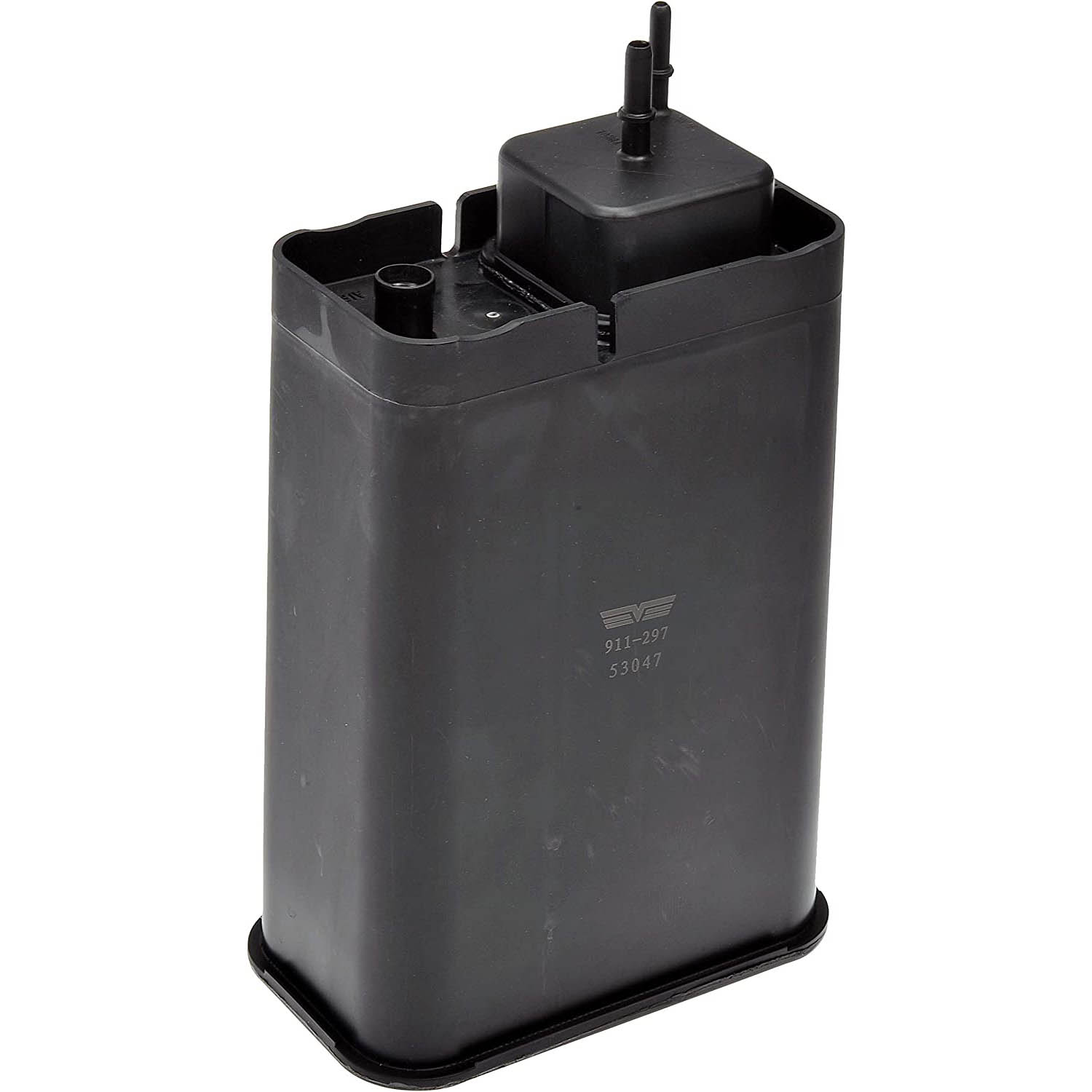 911-297 Vapor Canister OE Solutions Series - Dorman 911-297 Vapor Canister Compatible with Select Chevrolet/GMC Models - Dorman 911-297 Vapor Canister for Specific Cadillac / Chevrolet / GMC Models, Black - DORMAN 9.37" Evaporative Emissions Charcoal Canister for Chevrolet / GMC - Dorman Vapor Canister 911-297 - Evap Canister - Evaporative Emissions Charcoal Canister - Charcoal Canister - This vapor canister has been made to match the original equipment evap canister on certain vehicle years, makes and models, properly restoring emissions controls. - Cadillac 1999, Chevrolet 2002-97, GMC 2002-97 - Evaporative Emissions Charcoal Canister