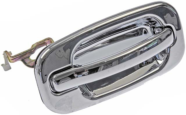 91131 Rear, Passenger Side Chrome Exterior Door Handle, Without Key Hole, Help Series - Dorman 91131 Rear Passenger Side Exterior Door Handle Compatible with Select Chevrolet / GMC Models, Chrome - Dorman - HELP Exterior Door Handle 91131 - EXTERIOR DOOR HANDLE - Exterior Door Handle Rear Right - Outside Door Handle - Want a new exterior door handle that matches the original, for far less than going back to the dealership? This replacement door handle was engineered to match the fit and appearance of the stock handle on specific vehicle years, makes and models. - Chevrolet 2007-00, GMC 2007-00 - Exterior Door Handle Rear Right
