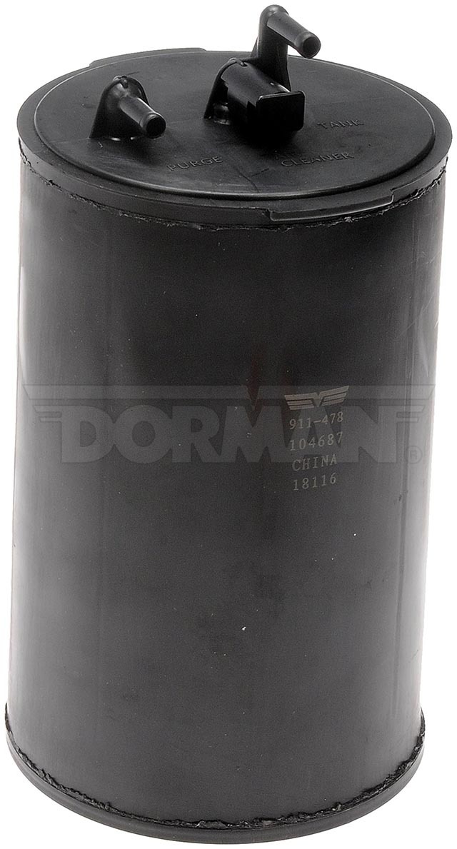 911-478 Vapor Canister OE Solutions Series - Dorman 911-478 Vapor Canister Compatible with Select Chevrolet/GMC Models - Dorman 911-478 Vapor Canister for Specific Chevrolet / GMC Models - Dorman Vapor Canister 911-478 - Evap Canister - Evaporative Emissions Charcoal Canister - Charcoal Canister - This vapor canister has been made to match the original equipment evap canister on certain vehicle years, makes and models, properly restoring emissions controls. - Chevrolet 1996-87, GMC 1996-87 - Evaporative Emissions Charcoal Canister