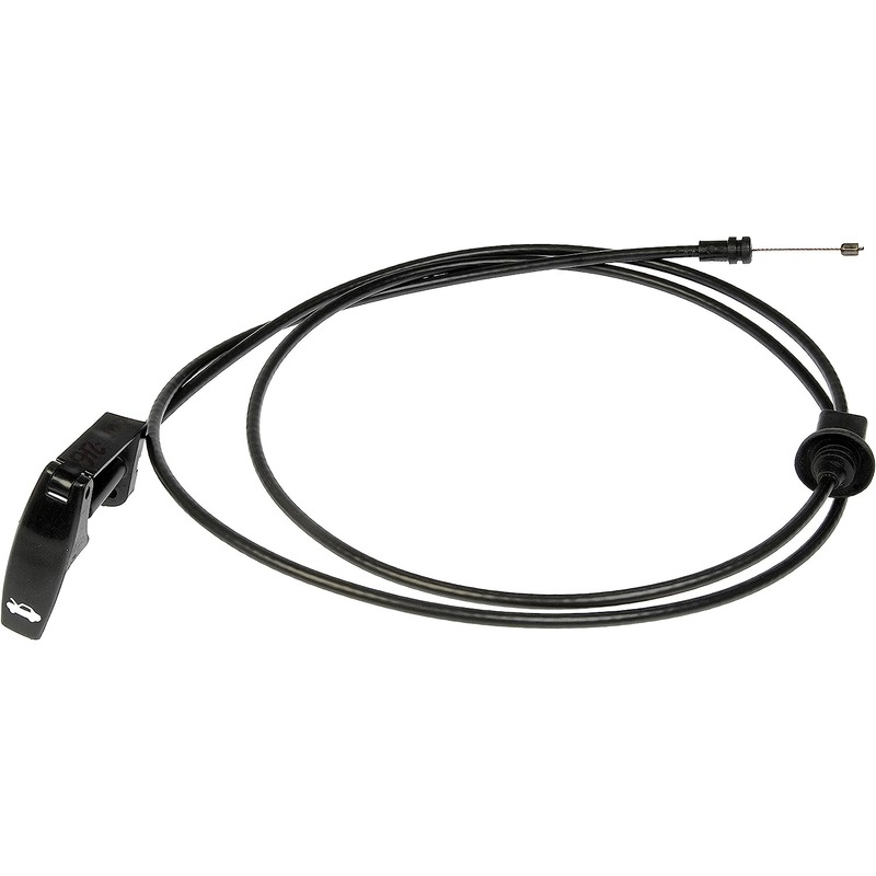 912-002 OE Solutions Series Hood Cable - Direct Fit, Sold individually - Dorman 912-002 Hood Release Cable Compatible with Select Models - Dorman Hood Release Cable 912-002 - HOOD RELEASE CABLE - Hood Release Cable With Handle - Hood Cable - Hood release cable broken? This hood release cable is durably built to directly replace a worn-out or broken cable on specific vehicle years, makes and models. - Buick 1996-86, Chevrolet 1990-86, Oldsmobile 1996-86, Pontiac 1991-86 - Hood Release Cable with Handle