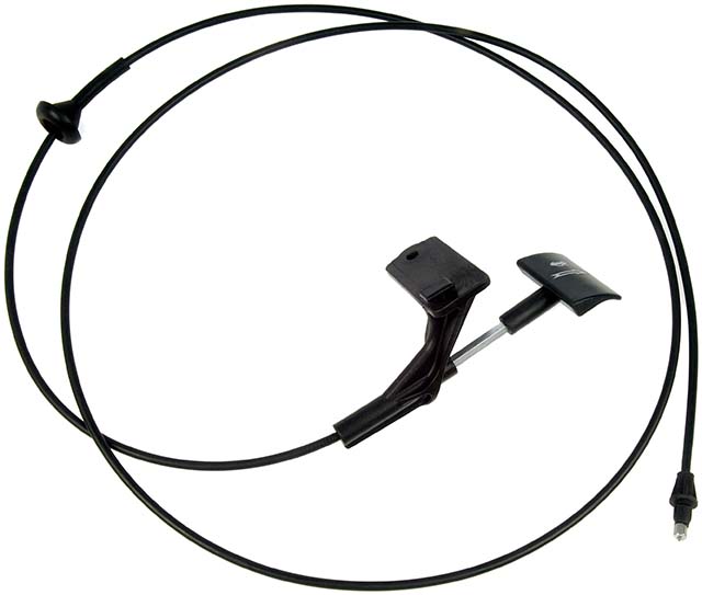 912-039 OE Solutions Series Hood Cable - Direct Fit, Sold individually - Dorman 912-039 Hood Release Cable Compatible with Select Ford/Lincoln Models,Black - Dorman Hood Release Cable 912-039 - HOOD RELEASE CABLE - Hood Release Cable With Handle - Hood Cable - Hood release cable broken? This hood release cable is durably built to directly replace a worn-out or broken cable on specific vehicle years, makes and models. - Ford F-150 2008-04, Ford Lobo 2008-04, Lincoln Mark LT 2008-06 - Hood Release Cable with Handle
