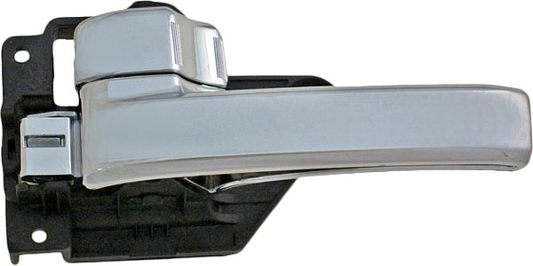 91284 Front Or Rear, Driver Side Chrome Interior Door Handle, With Door Lock Button, Help Series - Dorman - HELP Interior Door Handle 91284 - Interior Door Handle Front and Rear Left Chrome