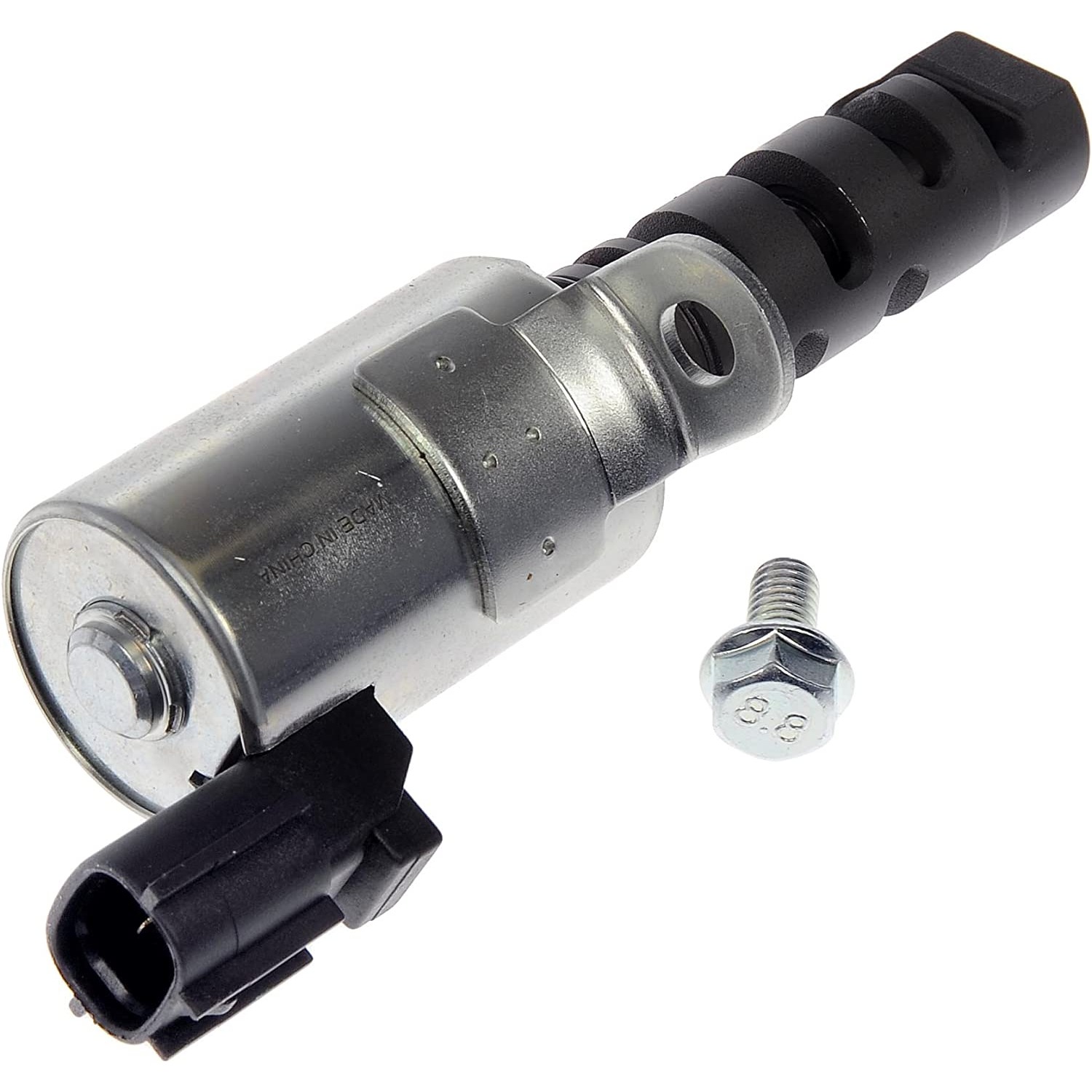 917-019 OE Solutions Series Variable Timing Solenoid 4 Cyl., 1.8L Engine - Dorman 917-019 Engine Variable Valve Timing (VVT) Solenoid Compatible with Select Chevrolet / Pontiac / Toyota Models - Dorman Engine Variable Timing Solenoid 917-019 - Variable Valve Timing Solenoid - Variable Valve Timing Solenoid - Camshaft Timing Actuator - Valve Timing Solenoid - Cam Phaser Solenoid - VVT Solenoid Housing - This replacement engine variable valve timing (VVT) solenoid is precision-engineered to match the fit and function of the original VVT solenoid. Made of quality materials for a long service life, it has been tested for proper performance. - Chevrolet 2002-00, Pontiac 2008-03, Toyota 2008-00