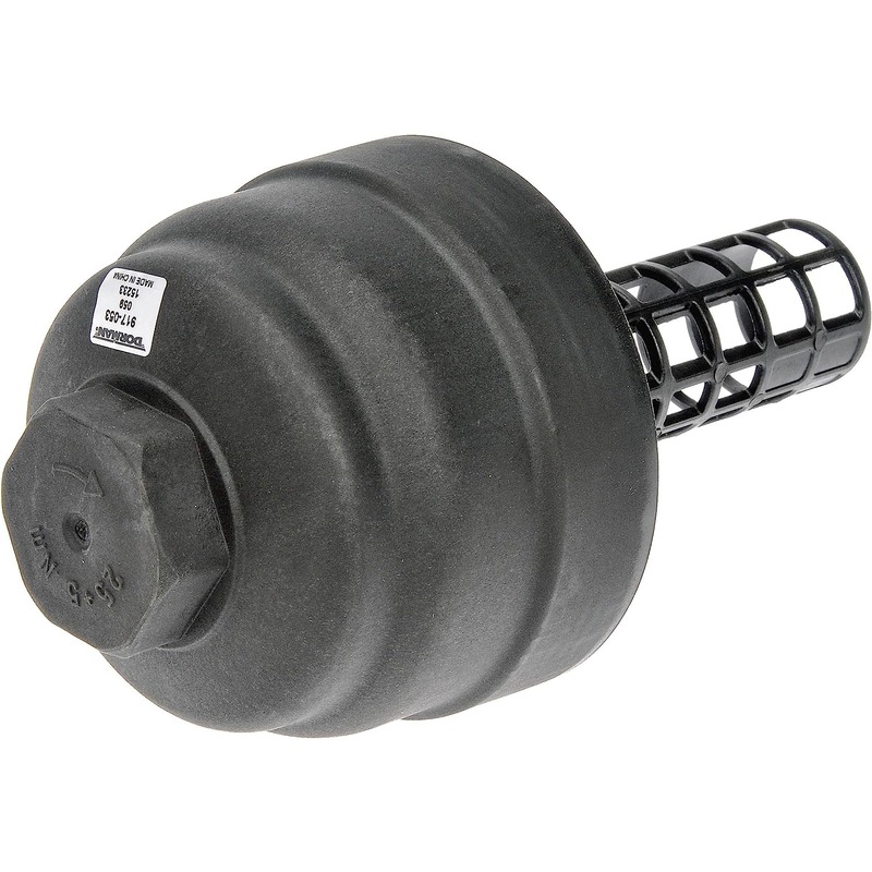 917-053 OE Solutions Series Oil Filter Cover - Direct Fit - Dorman 917-053 Oil Filter Cap - Plastic Compatible with Select Audi / Volkswagen Models - Dorman Oil Filter Cover 917-053 - Oil Filter Cap - Plastic - Oil Filter Cap - Plastic - Cap Assembly - Oil Filter Cover - Oil Filter Retainer - Cracked or stripped filter cover making oil changes difficult? This direct replacement oil filter cap matches the fit and function of the original equipment cap for a reliable repair. - Audi 2017-05, Volkswagen 2017-11