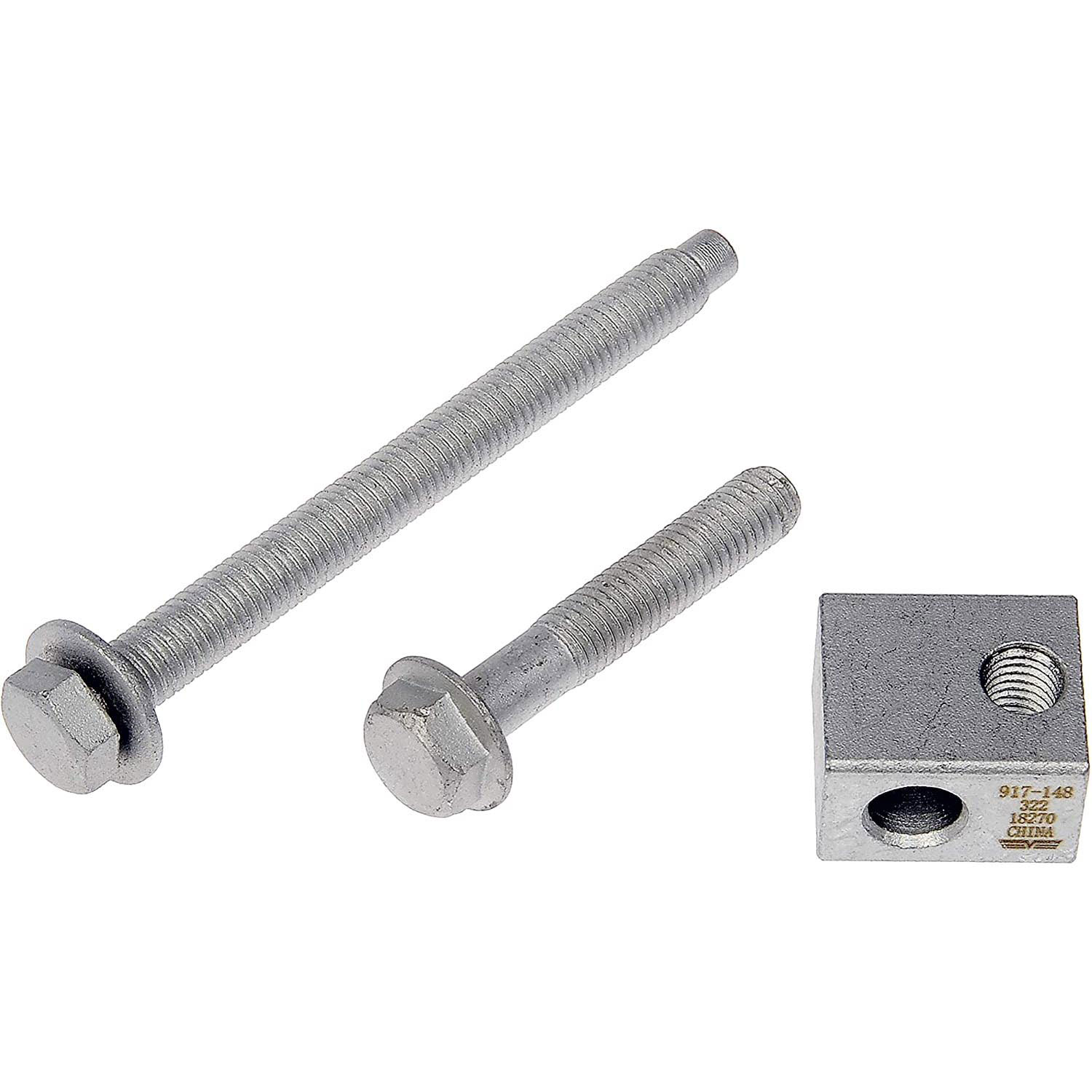 917-148 Accessory Belt Tension Adjust - Direct Fit - Dorman 917-148 Accessory Drive Belt Idler Pulley Adjustment Bolt Kit Compatible with Select Lexus / Toyota Models - Dorman Drive Belt Idler Pull Adjuster Bolt Kit 917-148 - Idler Pulley Adjstr - Idler Pulley Adjuster Bolt Kit - Idler Pulley Bolt Kit - Idler Pulley Adjustment Bolt Kit - Drive Belt Idler Pulley Bolt - Pulley Adjustment Bolt Kit - This idler pulley adjustment bolt kit is designed to match the original hardware required to repair the idler pulley on specified vehicles. Made of quality components, this kit is engineered for reliable performance and durability. - Lexus 2007-93, Toyota 2008-95 - Idler Pulley Adjuster Bolt Kit