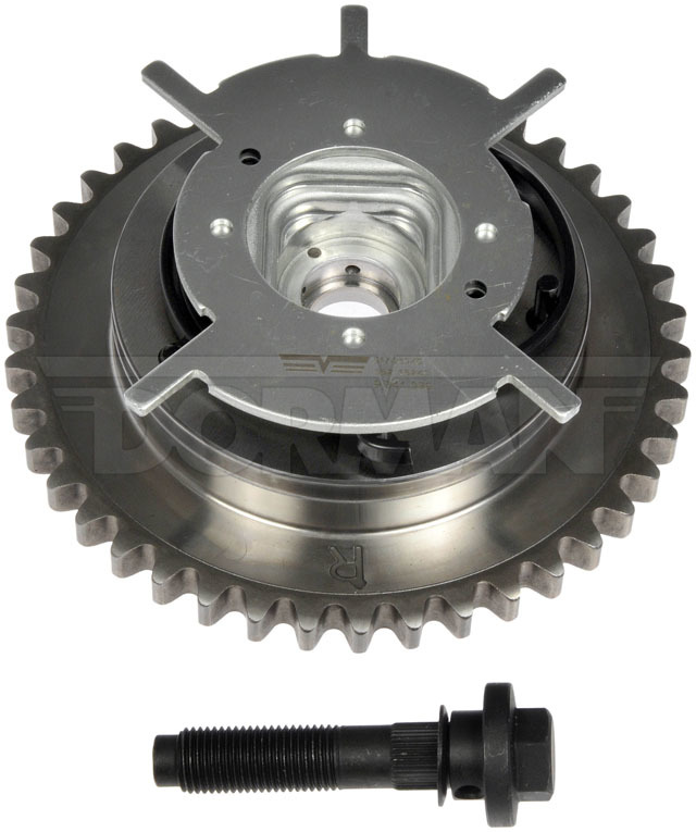 917-250XD OE Solutions Series Cam Phaser - Cam Phaser - Camshaft Phaser- Variable Timing Camshaft Gear - Cam phaser - Variable valve timing gear - Variable valve timing actuator - Original equipment camshaft phasers often fail due to excessive internal wear. This Dorman OE FIX camshaft gear features a stronger alloy plate and improved rotor design to reduce friction and increase reliability. - Ford 2014-04, Lincoln 2014-05, Mercury 2010-06 - Camshaft Phaser- Variable Timing Camshaft Gear - Dorman 917-250XD Patented Camshaft Phaser- Variable Timing Camshaft Gear Compatible with Select Ford / Lincoln / Mercury Models (OE FIX) - Dorman - OE Solutions Engine Variable Valve Timing (VVT) Sprocket 917-250XD