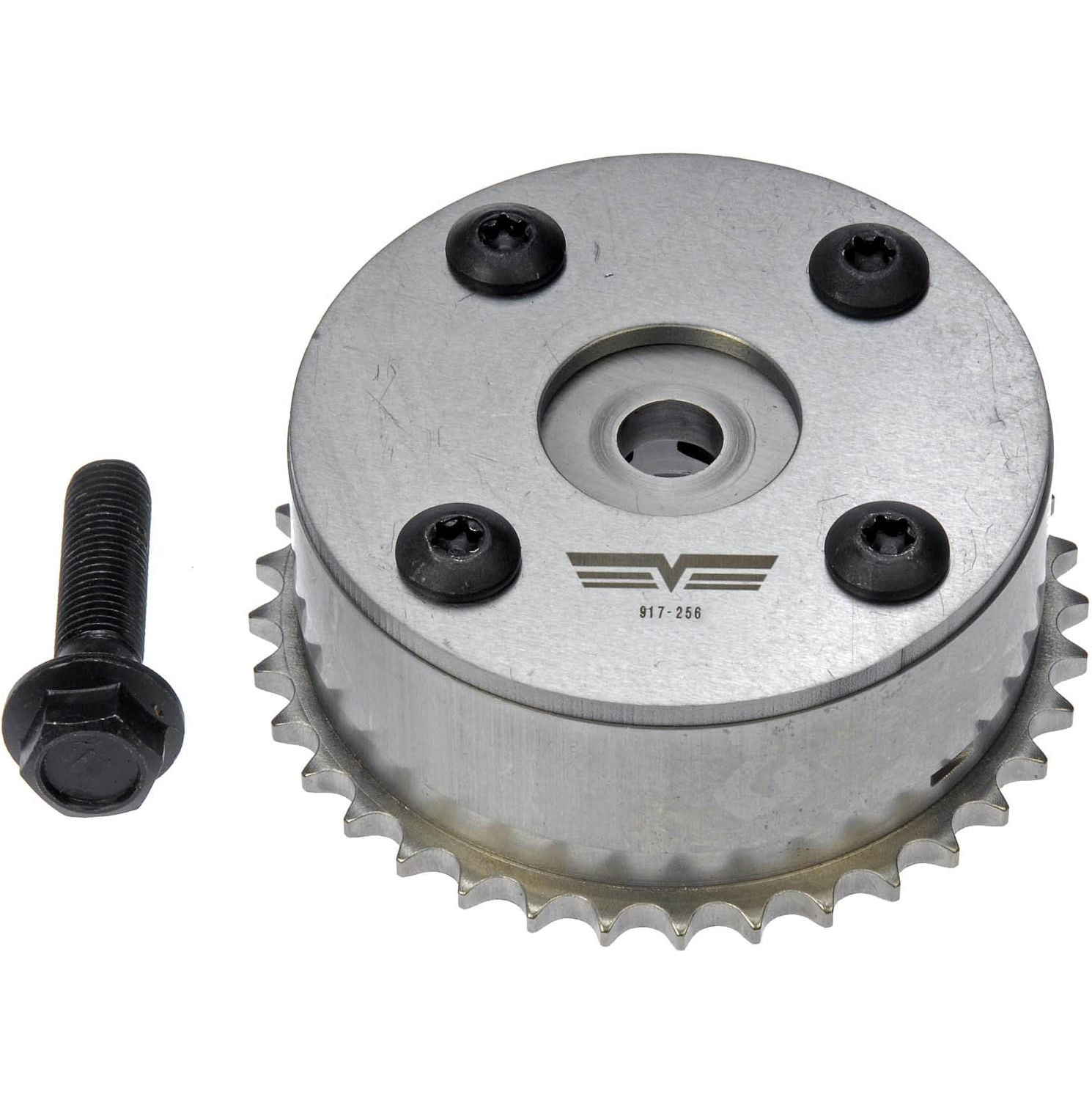 917-256 OE Solutions Series Timing Gear - Direct Fit, Sold individually - Cam Phaser - Camshaft Phaser - Variable Timing Camshaft Gear - Variable valve timing actuator - Variable valve timing gear - Cam phaser - The variable valve timing sprocket is key to ensuring an engine's performance and clean running. Replace a worn factory VVT sprocket with this quality engineered sprocket to restore lost performance. Designed to install and perform like the original. - Pontiac 2010-09, Scion 2014-08, Toyota 2017-09 - Camshaft Phaser - Variable Timing Camshaft Gear - Dorman 917-256 Engine Variable Valve Timing (VVT) Sprocket Compatible with Select Pontiac/Scion/Toyota Models - Dorman Variable Valve Timing Sprocket 917-256