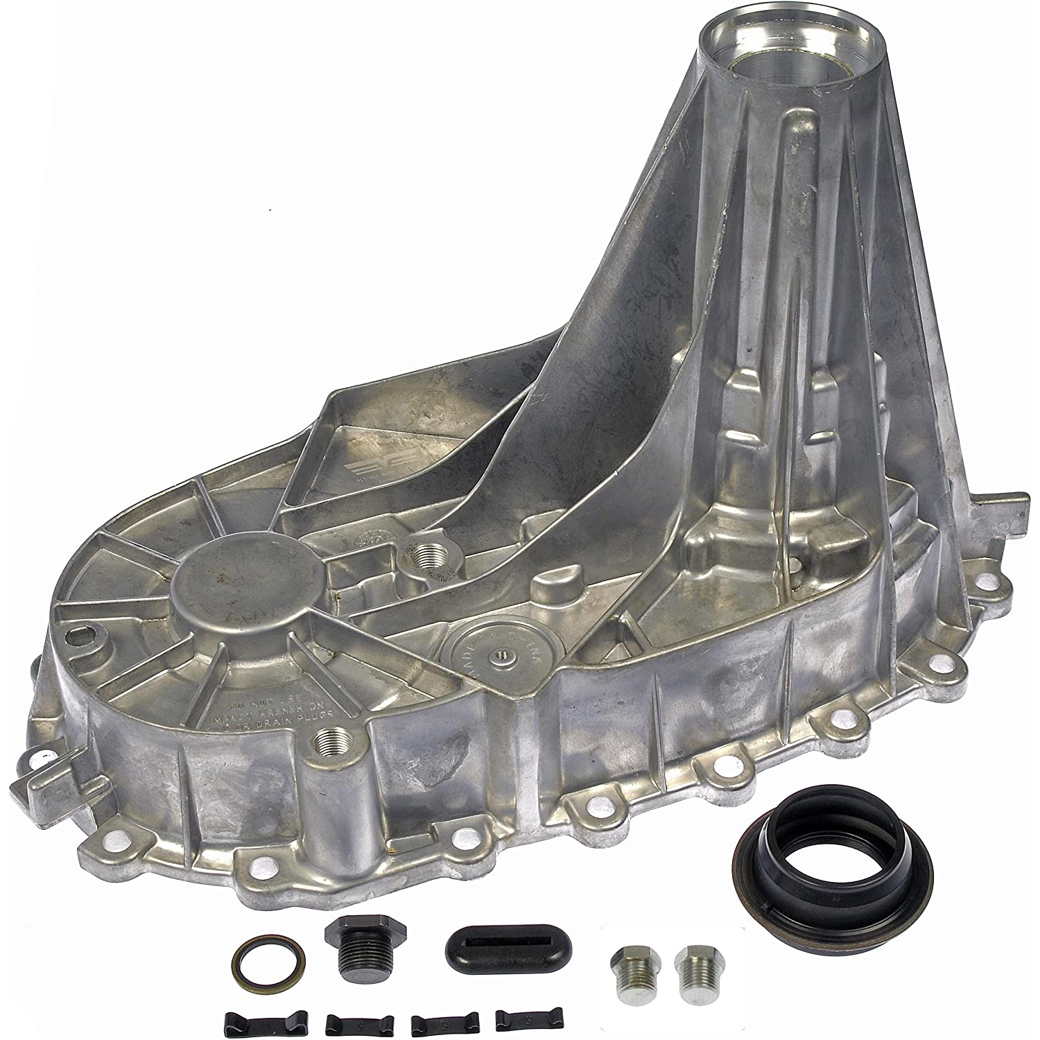 917-561 OE Solutions Series Transfer Case Cover - Aluminum Alloy, Direct Fit - Dorman 917-561 Rear Transfer Case Housing Compatible with Select Cadillac / Chevrolet / GMC Models - Dorman Transfer Case Housing 917-561 - Transfer Case Housing Rear - Transfercase Housing - Transfer Case Housing Rear - 4WD Transfer Case Housing - This transfer case housing matches the fit and function of a cracked or leaking original equipment housing. Durably constructed, this housing includes new seals to ensure a leak-free installation. - Cadillac 2007-02, Cadillac 2000-99, Chevrolet 2007-98, GMC 2007-98