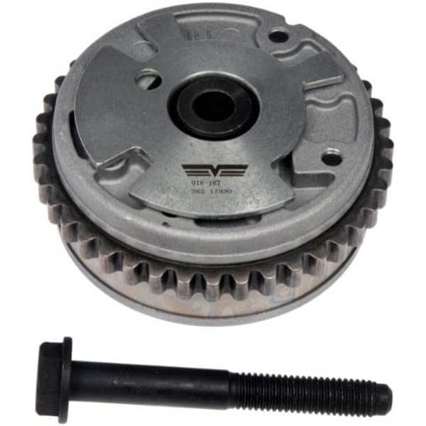 918-187 OE Solutions Series Variable Timing Sprocket - Sold individually - Cam Phaser - Camshaft Phaser- Variable Timing Camshaft Gear - Variable valve timing gear - Variable valve timing actuator - Cam phaser - The variable valve timing sprocket is key to ensuring an engine's performance and clean running. Replace a worn factory VVT sprocket with this quality engineered sprocket to restore lost performance. Designed to install and perform like the original. - Buick 2020-07, Cadillac 2019-07, Chevrolet 2020-08, GMC 2017-07, Pontiac 2009-07, Saturn 2010-07 - Camshaft Phaser- Variable Timing Camshaft Gear - Dorman 918-187 Engine Variable Valve Timing (VVT) Sprocket Compatible with Select Models - Dorman Variable Valve Timing Sprocket 918-187