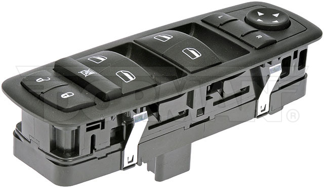 920-401 Front, Driver Side OE Solutions Series Window Switch Black - Dorman Power Window Switch 920-401 - Master Window Switch - Power Window Switch - Master Window Switch - Window Motor Switch - A failing power window switch doesn't have to mean a trip to the dealer. This power window switch matches the appearance and function of the vehicle's original switch. It's engineered for durability and simple plug-and-play installation. - Chrysler Town & Country 2011-08, Dodge Grand Caravan 2011-08