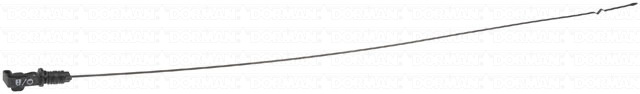 921-049 Help Series Automatic Transmission Dipstick - Black, Steel, Non-locking, Direct Fit, Sold individually - Dorman 921-049 Transmission Fluid Dipstick Compatible with Select Cadillac / Chevrolet / GMC Models - Dorman Automatic Transmission Dipstick 921-049 - Transmission Fluid Dipstick - Transmission Oil Dipstick: Direct Replacement, Steel