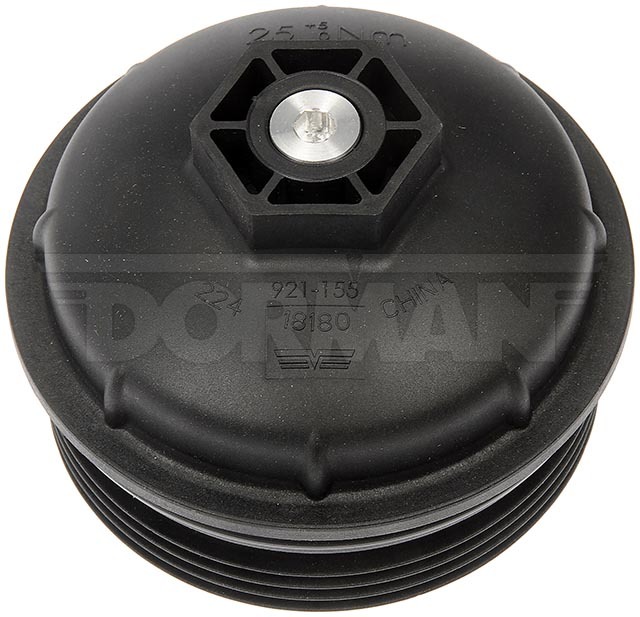 921-155 OE Solutions Series Oil Filler Cap - Black, Plastic, Direct Fit, Sold individually - Dorman 921-155 Oil Filter Cap - Plastic Compatible with Select Volkswagen Models - Dorman Oil Filter Cover 921-155 - Oil Filter Cap - Plastic - Oil Filter Cap - Plastic - Cap Assembly - Oil Filter Retainer - Oil Filter Cover - Cracked or stripped filter cover making oil changes difficult? This direct replacement oil filter cap matches the fit and function of the original equipment cap for a reliable repair. - Volkswagen 2023-11