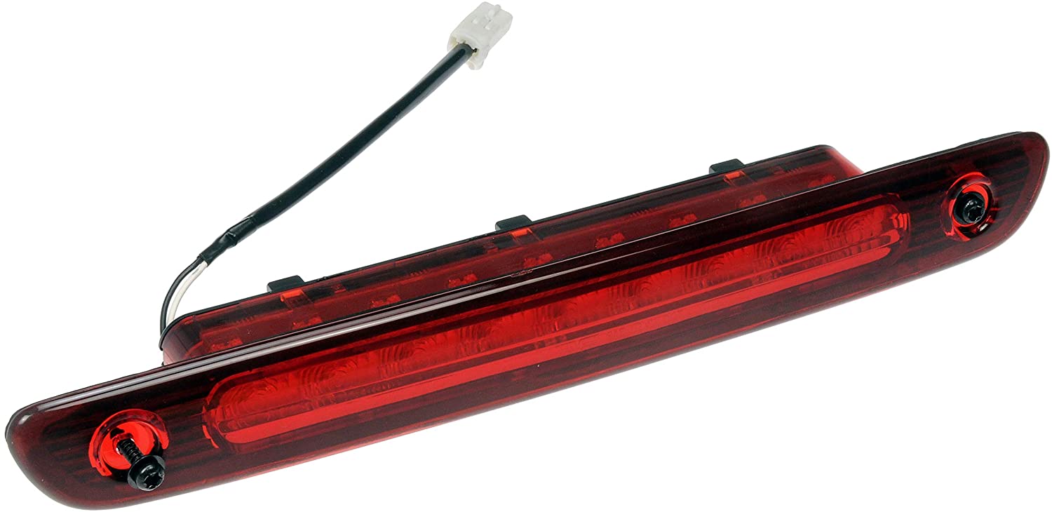 923-058 Red Lens Third Brake Light, OE Solutions Series - Dorman 923-058 Center High Mount Stop Light Compatible with Select Toyota Models - Dorman High Mount Stop Light 923-058 - Third Brake Light Assembly - Third Brake Light Assembly - Third Brake Lamp Assembly - CHMSL - Need a new third brake light assembly that looks, fits and performs like the original, without the hassle of going back to the dealership? This replacement was reverse-engineered to match the stock center high mount stop light on specific vehicles. - Toyota Sienna 2010-04