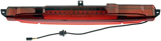 923-204 Red Lens Third Brake Light, OE Solutions Series - Dorman 923-204 Center High Mount Stop Light Compatible with Select Models - Dorman High Mount Stop Light 923-204 - Third Brake Lamp Assembly - THIRD BRAKE LAMP - Third Brake Lamp Assembly - CHMSL - Third Brake Light Assembly - Need a new third brake light assembly that looks, fits and performs like the original, without the hassle of going back to the dealership? This replacement was reverse-engineered to match the stock center high mount stop light on specific vehicles. - Buick 2007-04, Chevrolet 2009-02, GMC 2009-02, Isuzu 2008-03, Oldsmobile 2004-02, Saab 2009-05