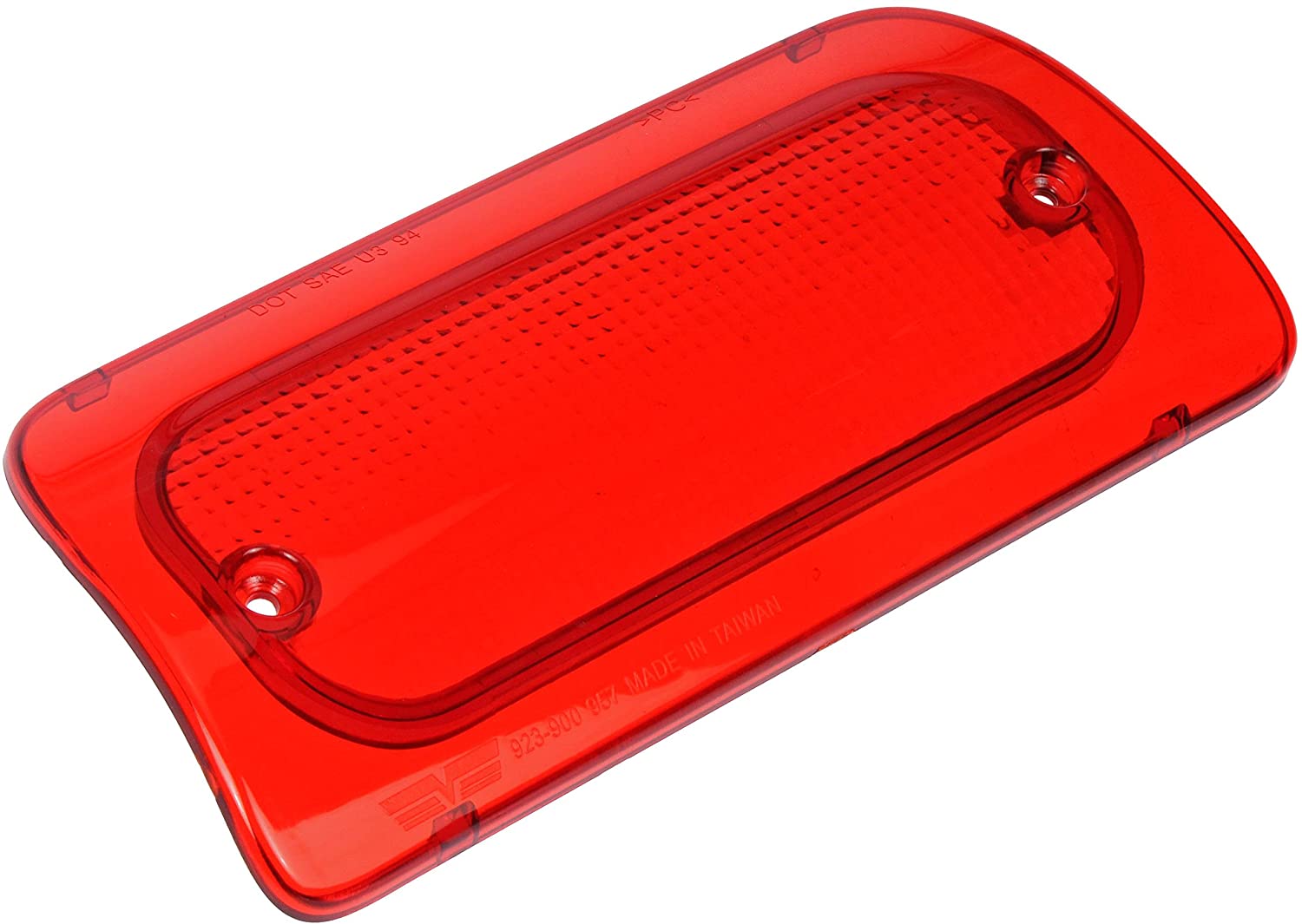 923-900 OE Solutions Series Third Brake Light Lens - Dorman 923-900 Center High Mount Stop Light Lens Compatible with Select Chevrolet/GMC Models - Dorman High Mount Brake Light Lens 923-900 - Third Brake Lens - Third Brake Light Lens - High Mount Brake Light Lens - Center Stop Light Lens - Third Brake Light Cover - Third Brake Lamp Lens - CHMSL Lens - This center high mount stop light lens is designed to match the appearance and function of the original lens on specified applications, and is engineered for reliable performance and durability. - Chevrolet S10 2003-94, GMC Sonoma 2003-94 - Third Brake Light Lens